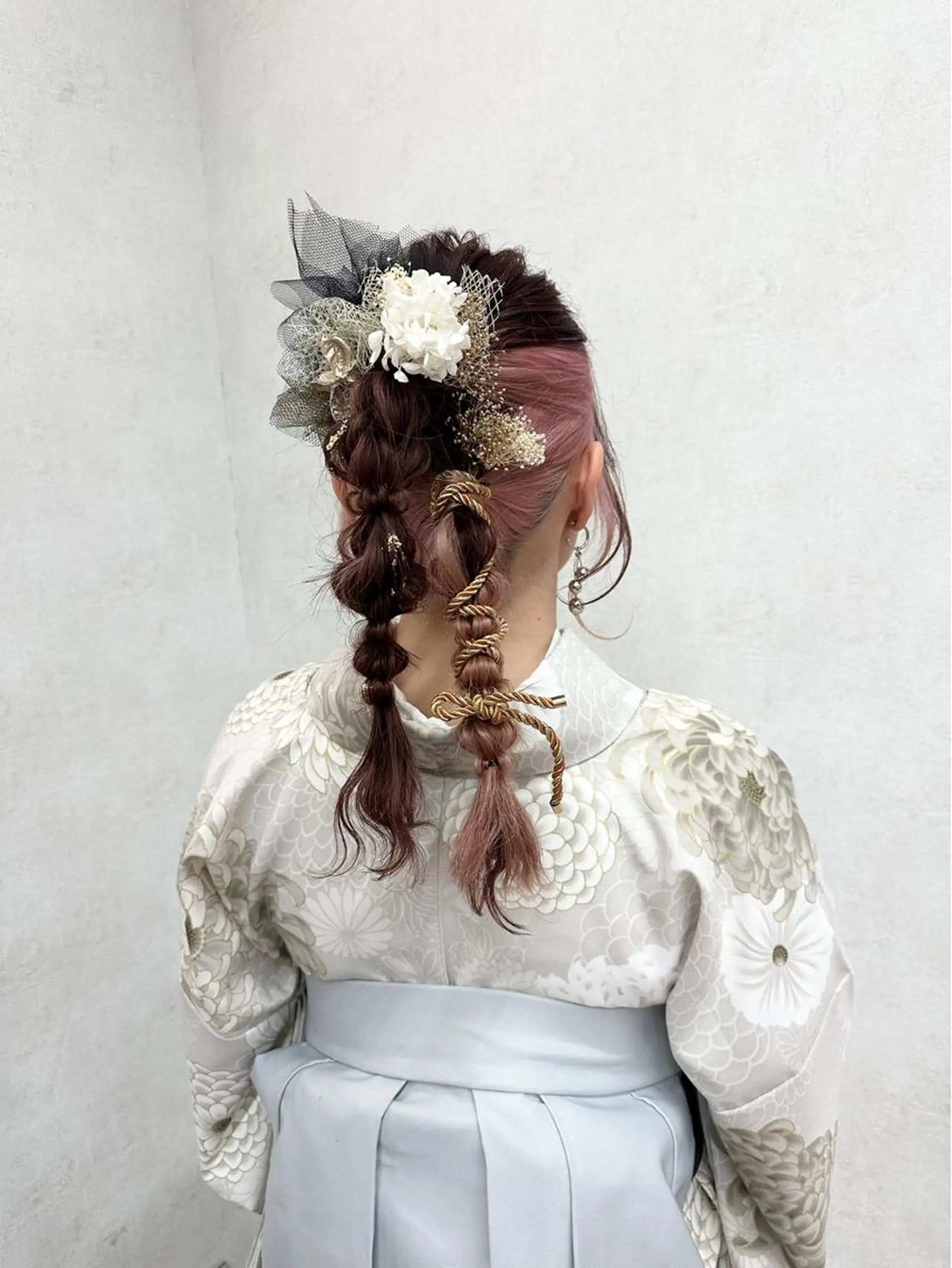 ヘアアレンジ 寒色 ♡ レイヤー ┊︎miyuのヘアスタイル