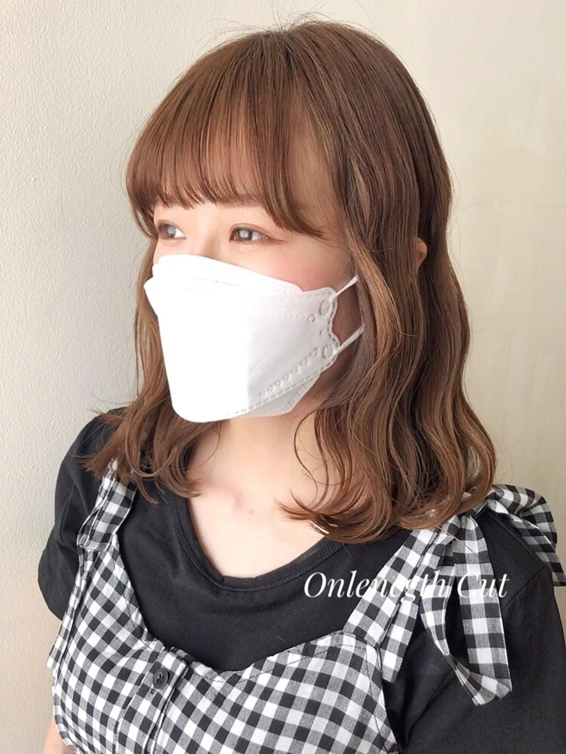 ミディアム ボブ カット トリートメント Hair Salon BOTTOMS所属・✨透明感ケアカラー✨ 長野ゆきなのヘアスタイル