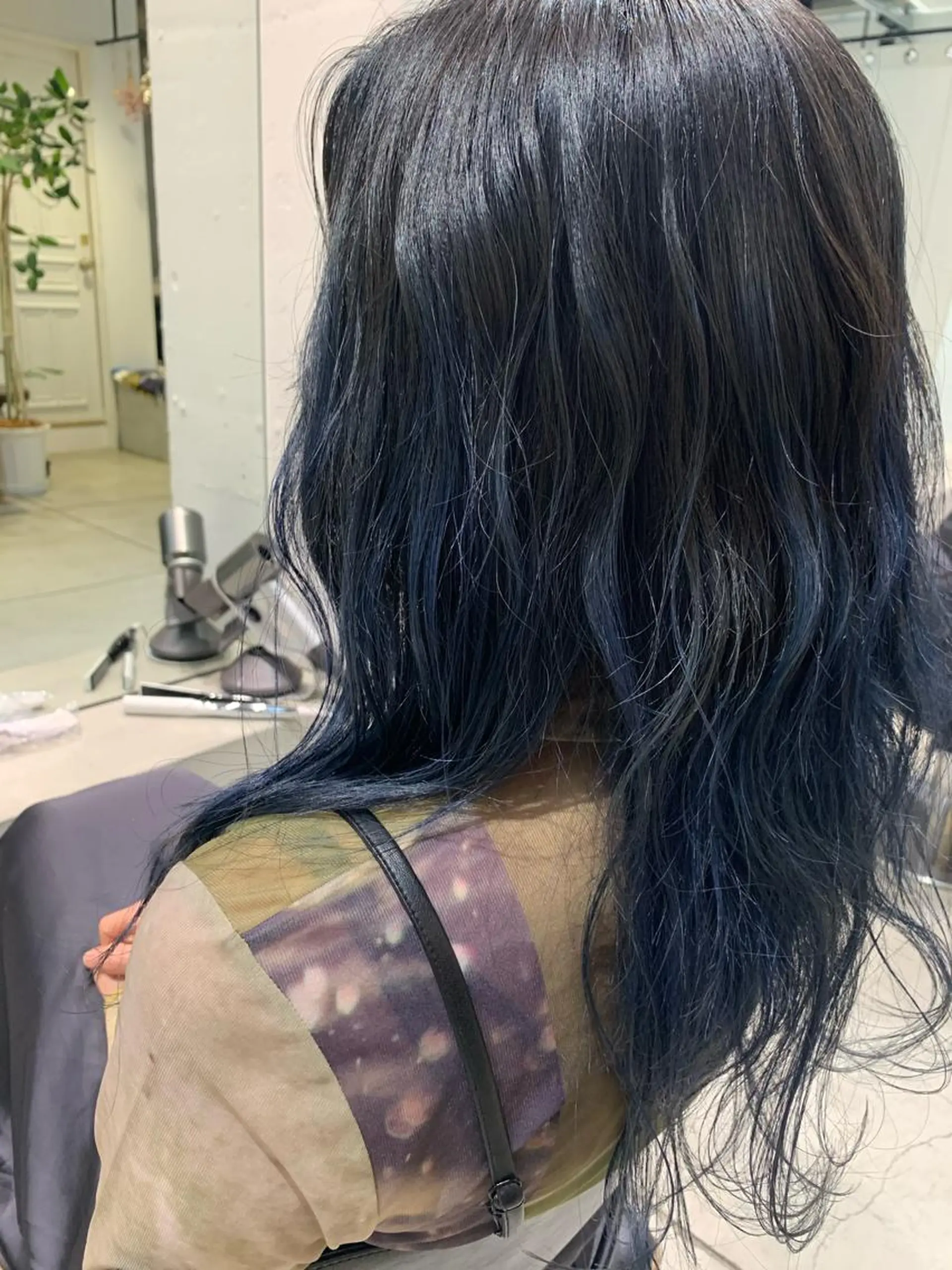 ロング カラー ヘアアレンジ バレイヤージュ レイヤーカット メンズパーマの達人 🌟川内絵人のヘアスタイル