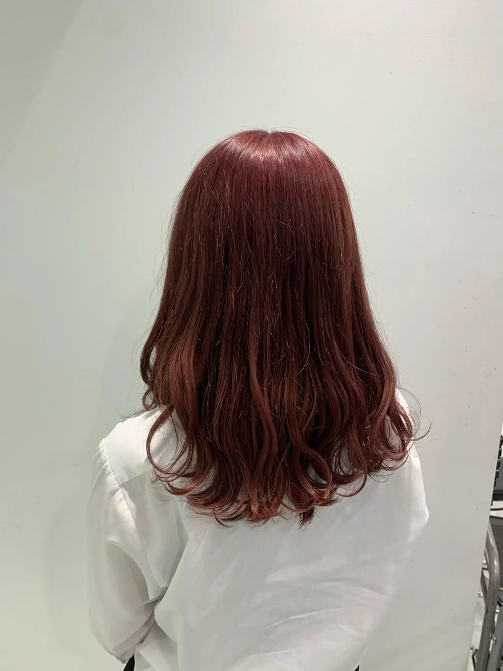 ミディアム ヘアカラー ヘッドスパ ヘアセット I S所属・🌿透明感カラー‪ 縮毛矯正✨かずきのヘアスタイル