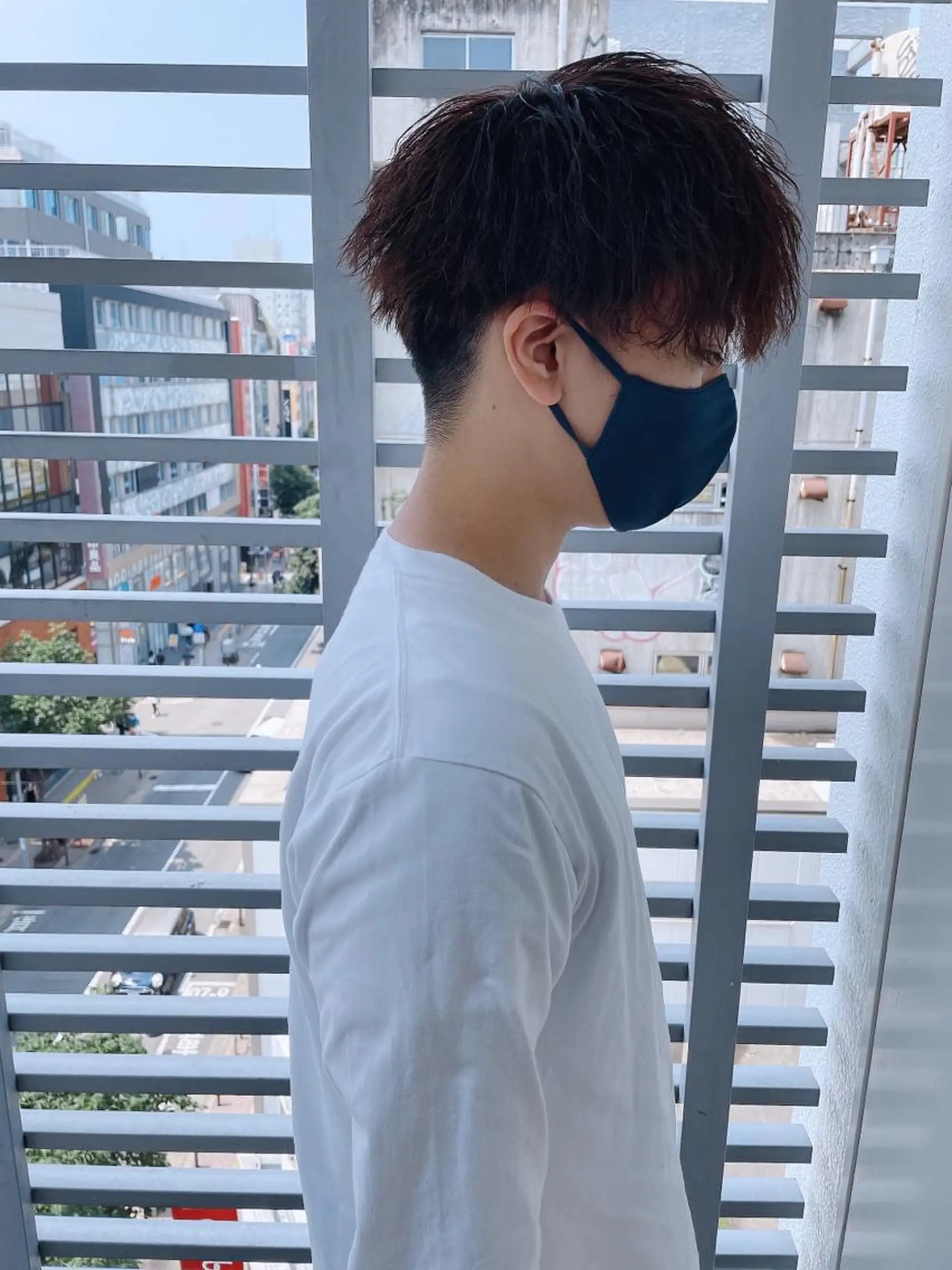 ショート パーマ ヘアアレンジ メンズ メンズZina代表 田端 麗治のヘアスタイル