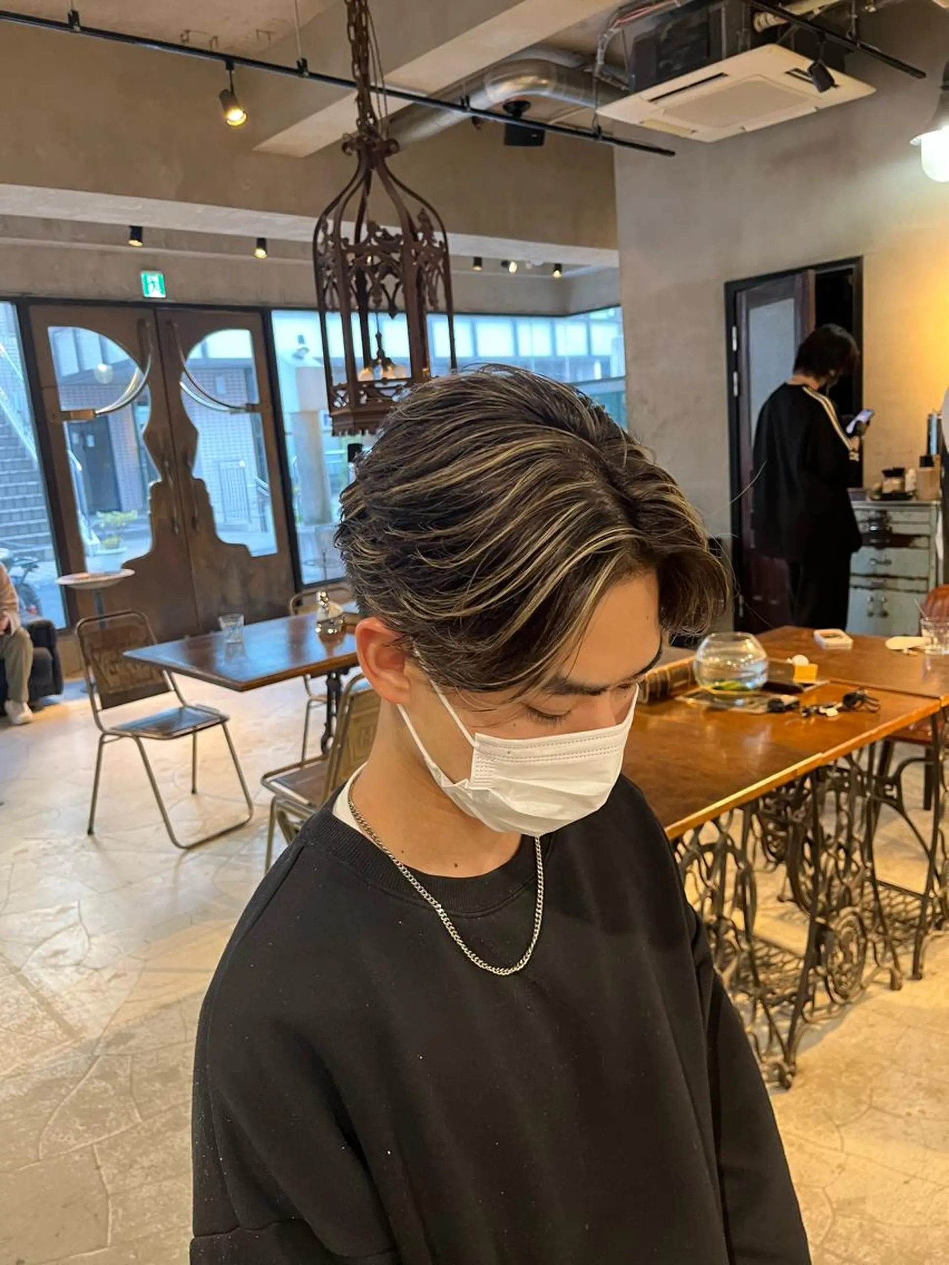 カラー メンズ メンズハイライト ハイライトカラー ヘアカラー トリートメント DX所属・✨メンズスタイル✨ Daiのヘアスタイル