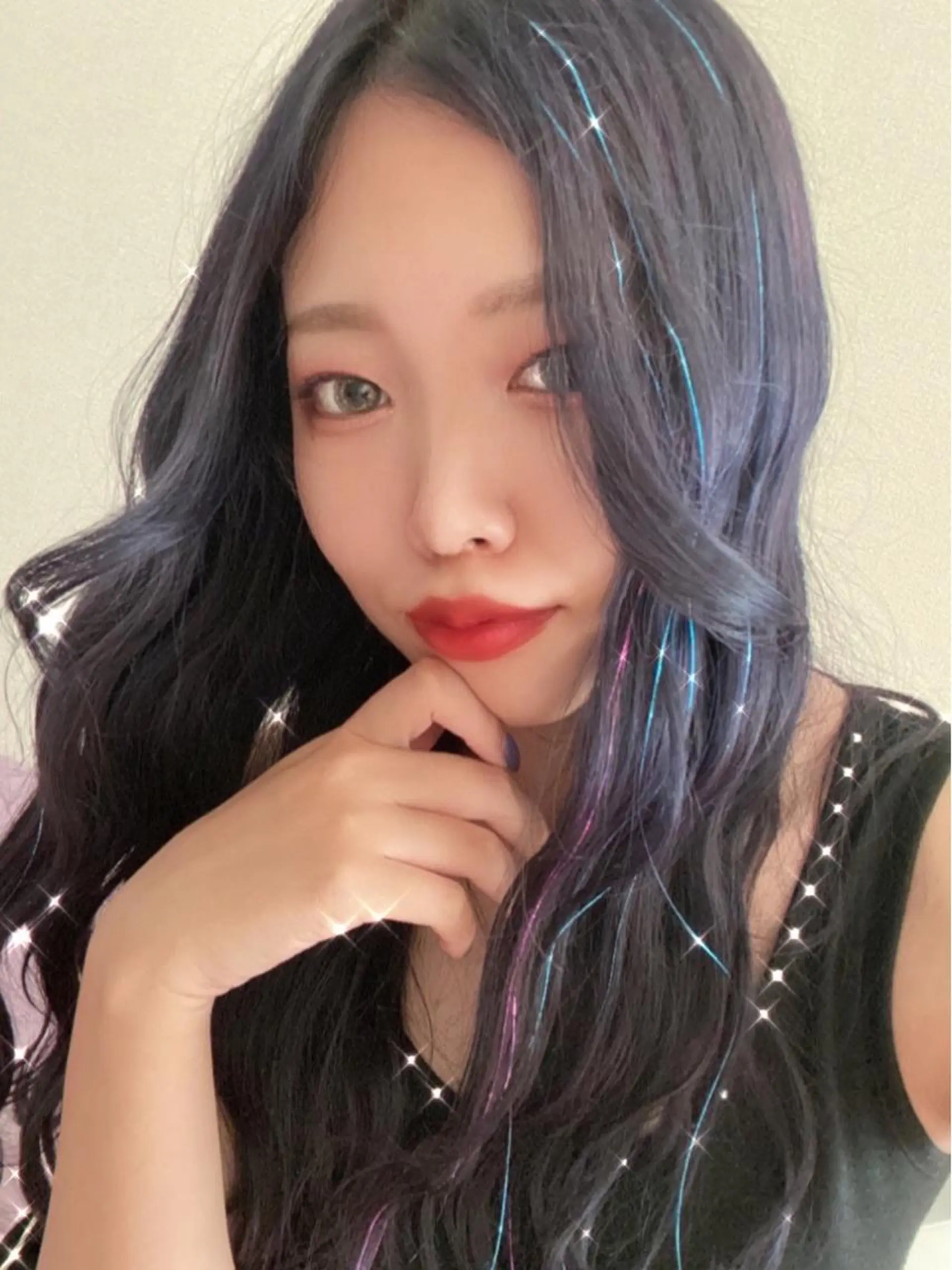 ヘアカラー トリートメント ヘアセット 💟Chloe原宿店 🩶ハイトーンのヘアスタイル