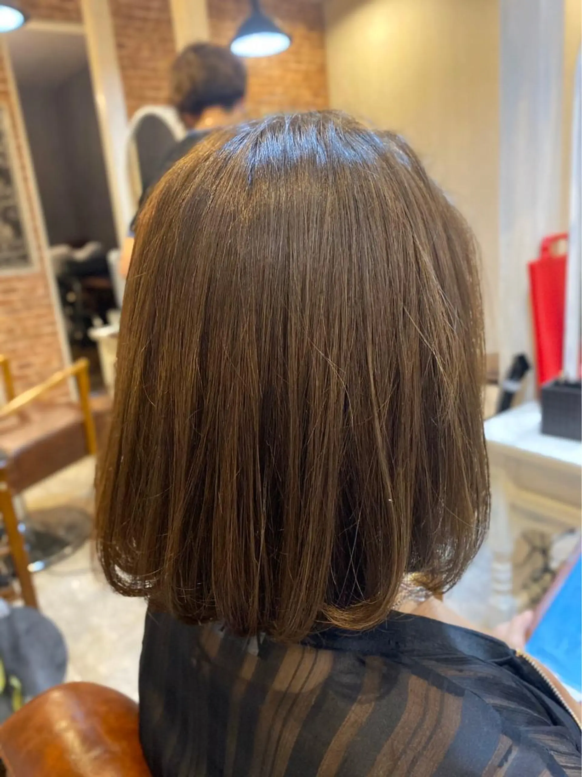 ミディアム カラー Conforto店長 渡邊のヘアスタイル