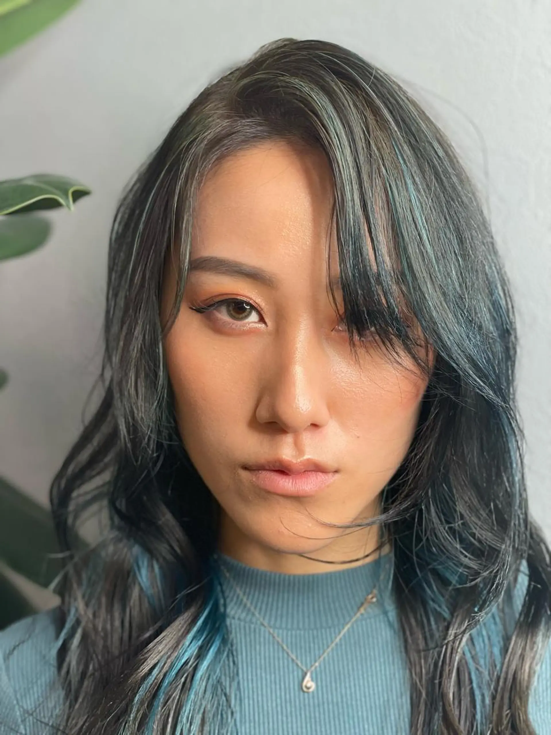 ロング カラー カット ヘアカラー パーマ トリートメント ヘッドスパ ヘアセット 二ヶ月綺麗が続く デザイン/星野六三四のヘアスタイル