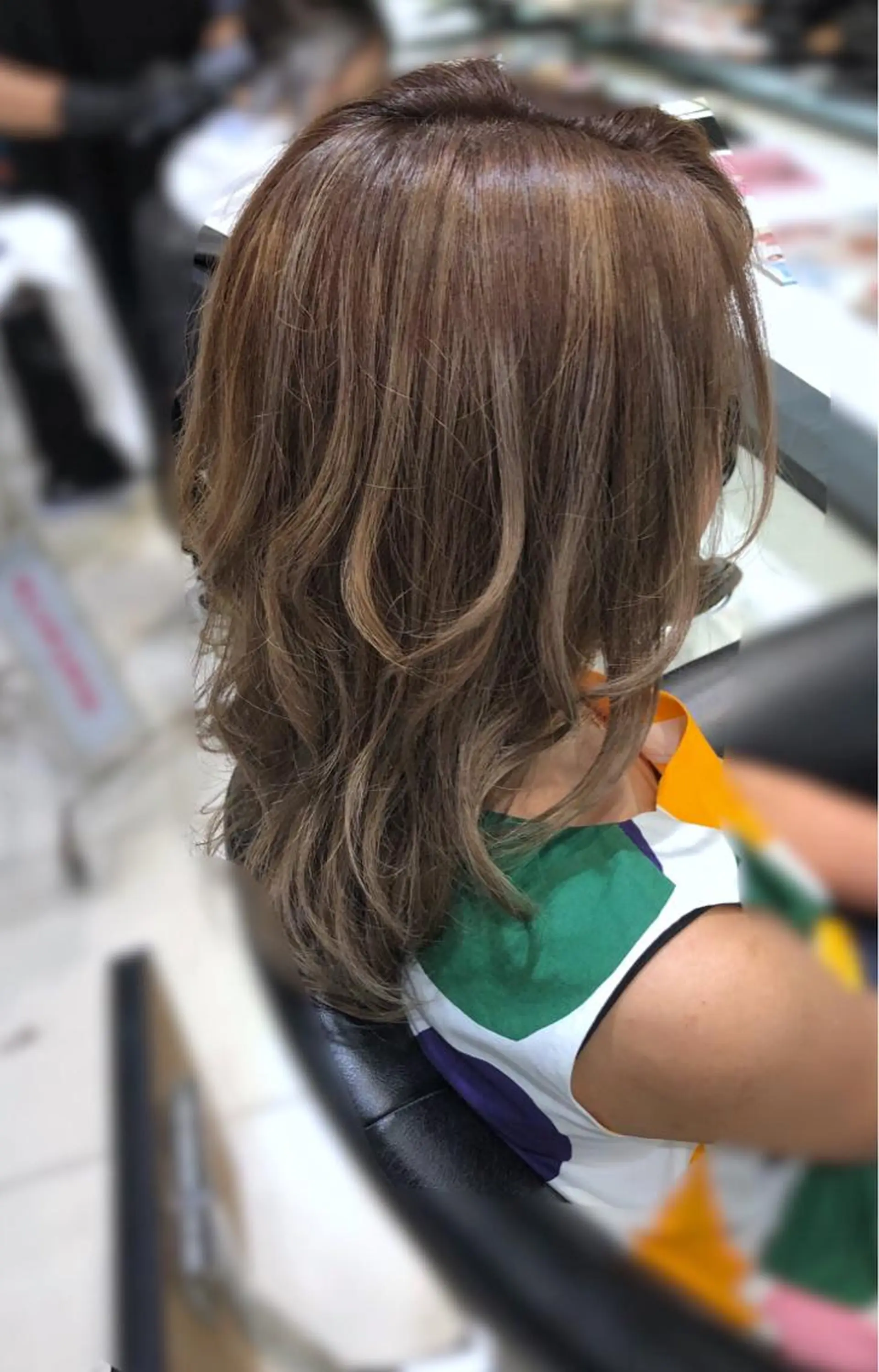 ロング カラー ハイライトカラー ハイライト ✨髪質改善✨ 田西　基彦のヘアスタイル