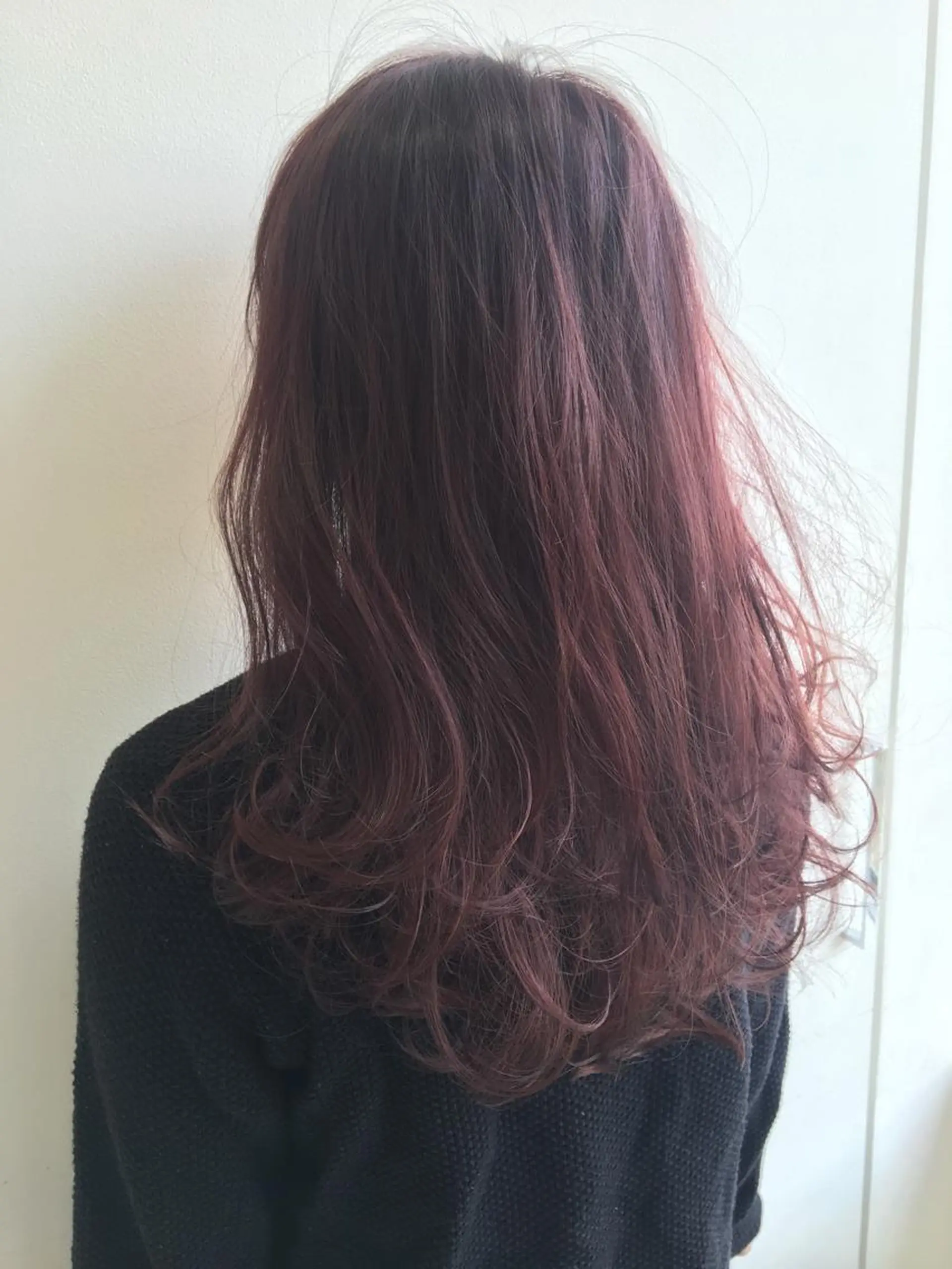 ロング カラー カット ヘアカラー 店長/mao/ 前髪/顔周りカットのヘアスタイル