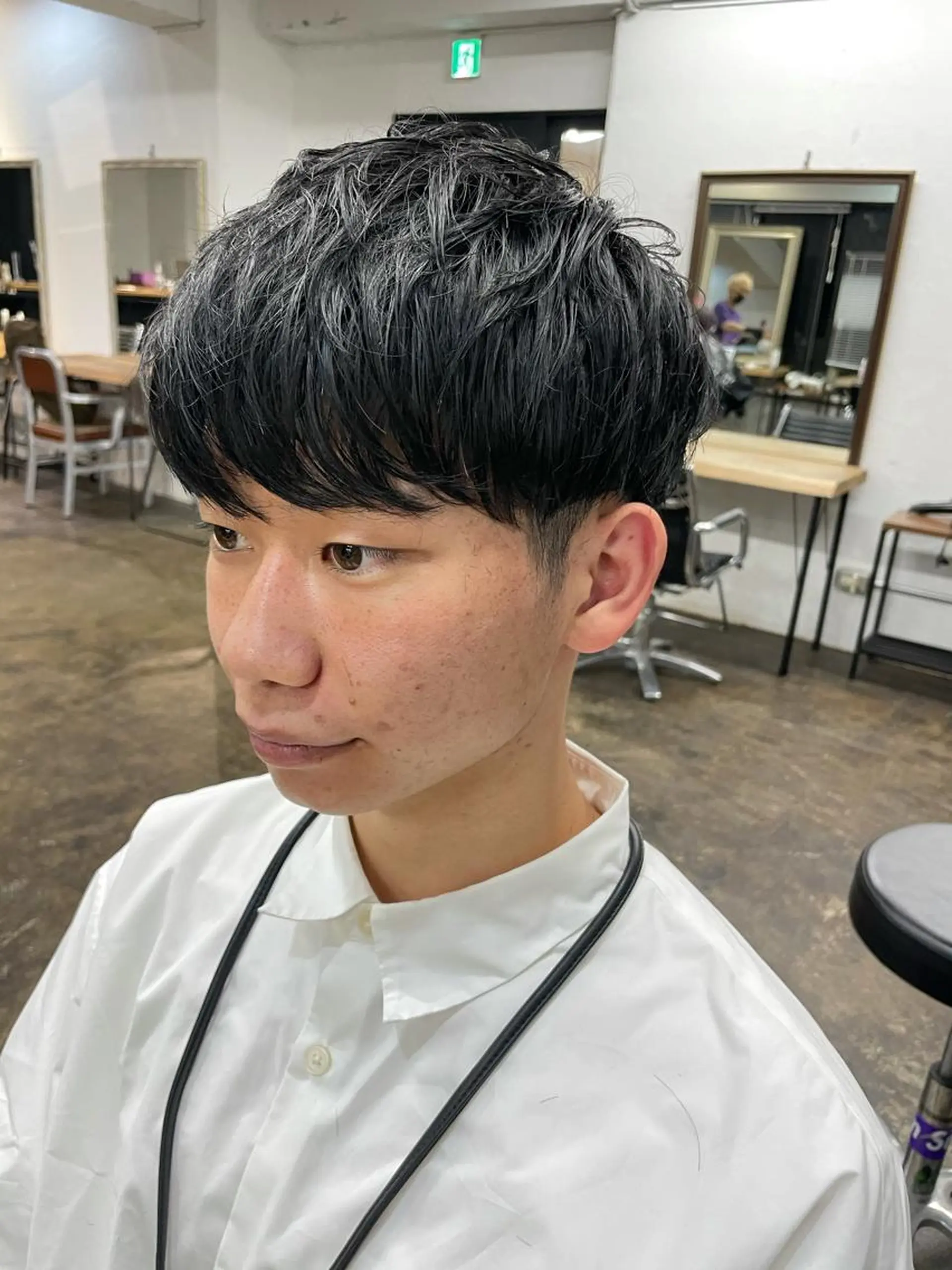 ショート メンズ warme所属・メンズパーマ メンズ特化ryoのヘアスタイル