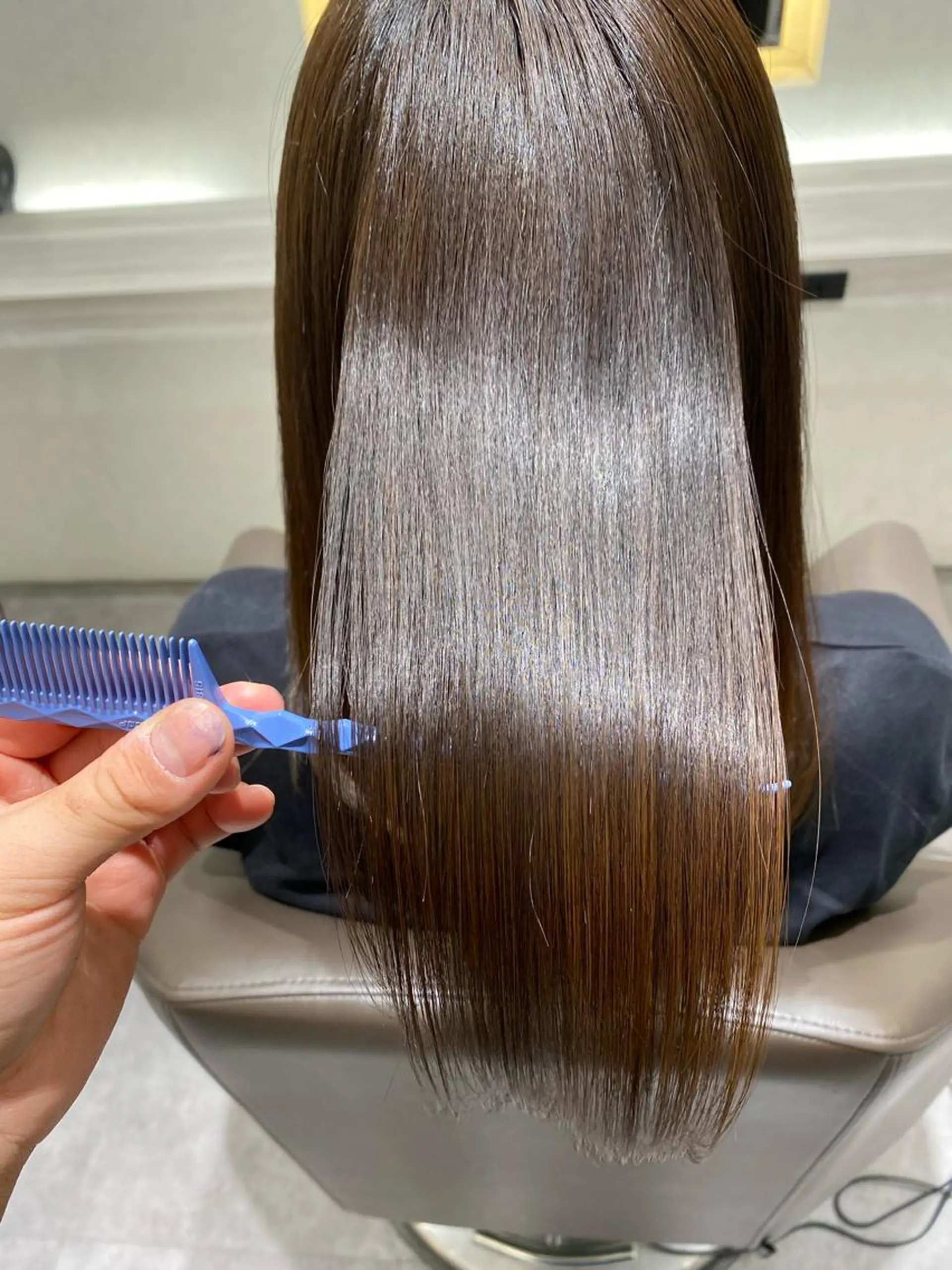 ミディアム カラー ムトウセイマ/艶髪 /艶ケアWブリーチのヘアスタイル