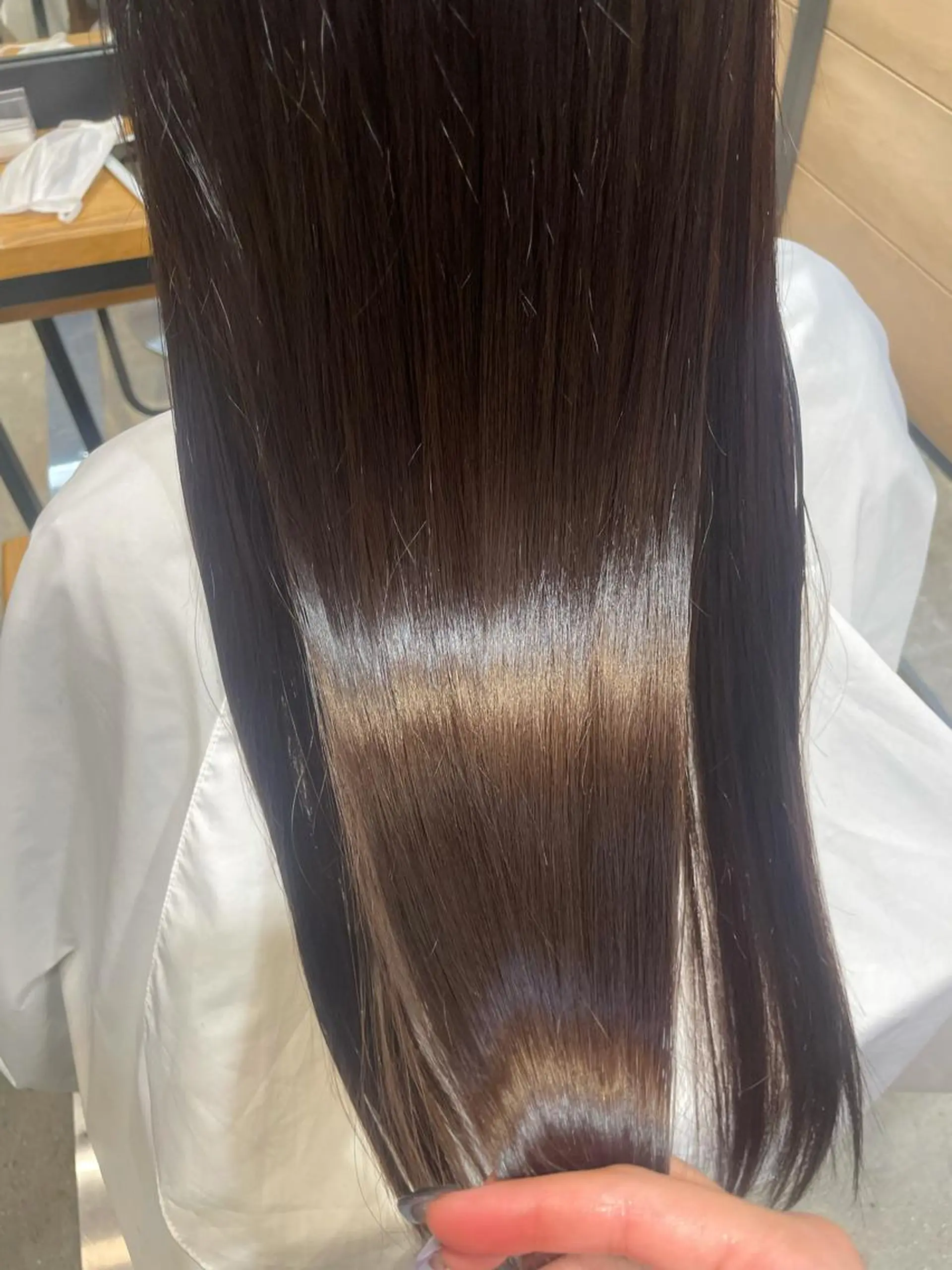 カラー トリートメント youres hair 髪質改善トリートメント&ヘッドスパ  新宿三丁目店【ユアーズヘア】所属・🦋透明感カラー 👑NODOKA🦋のヘアスタイル