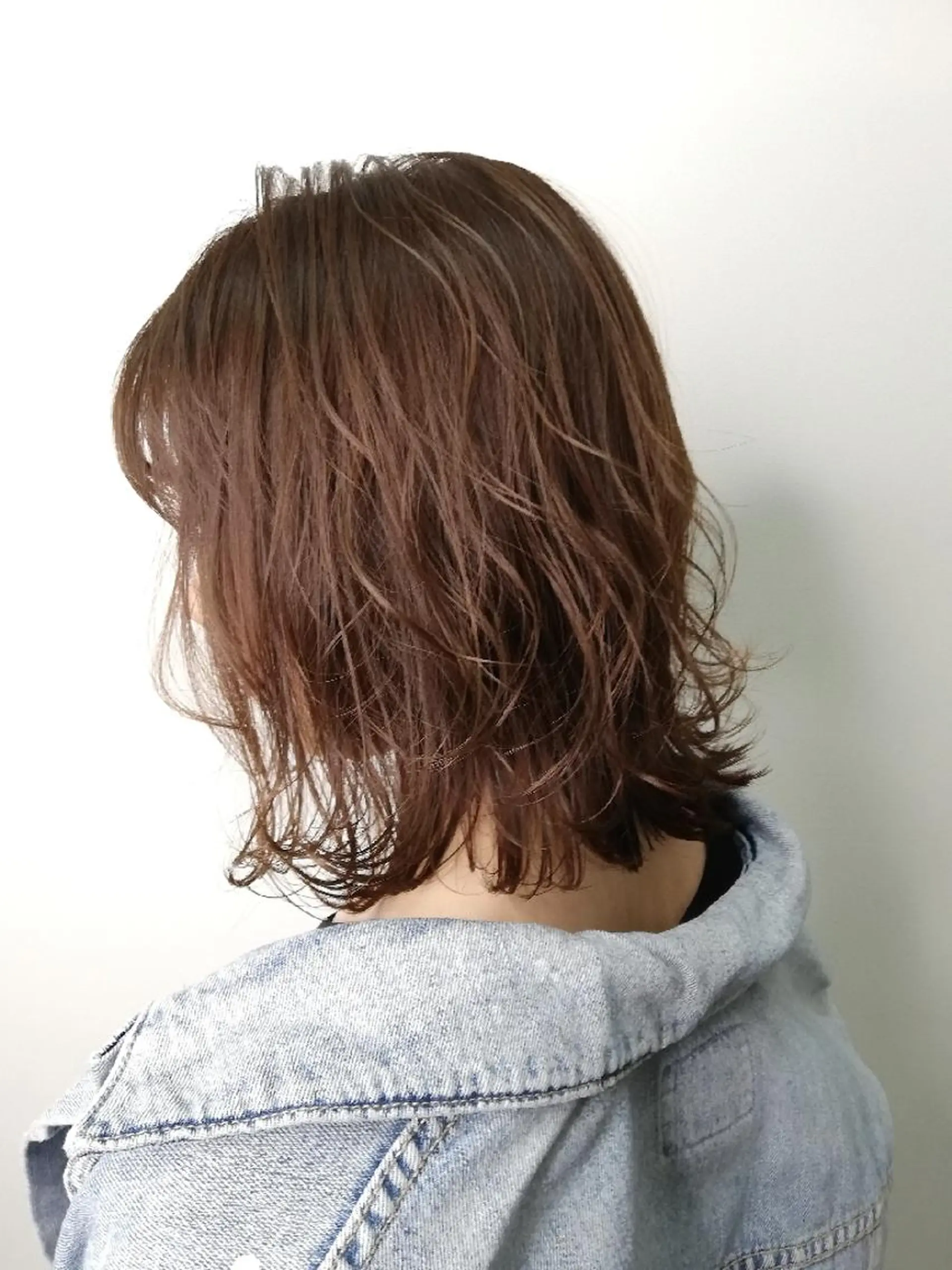 ミディアム 北山 なるみのヘアスタイル