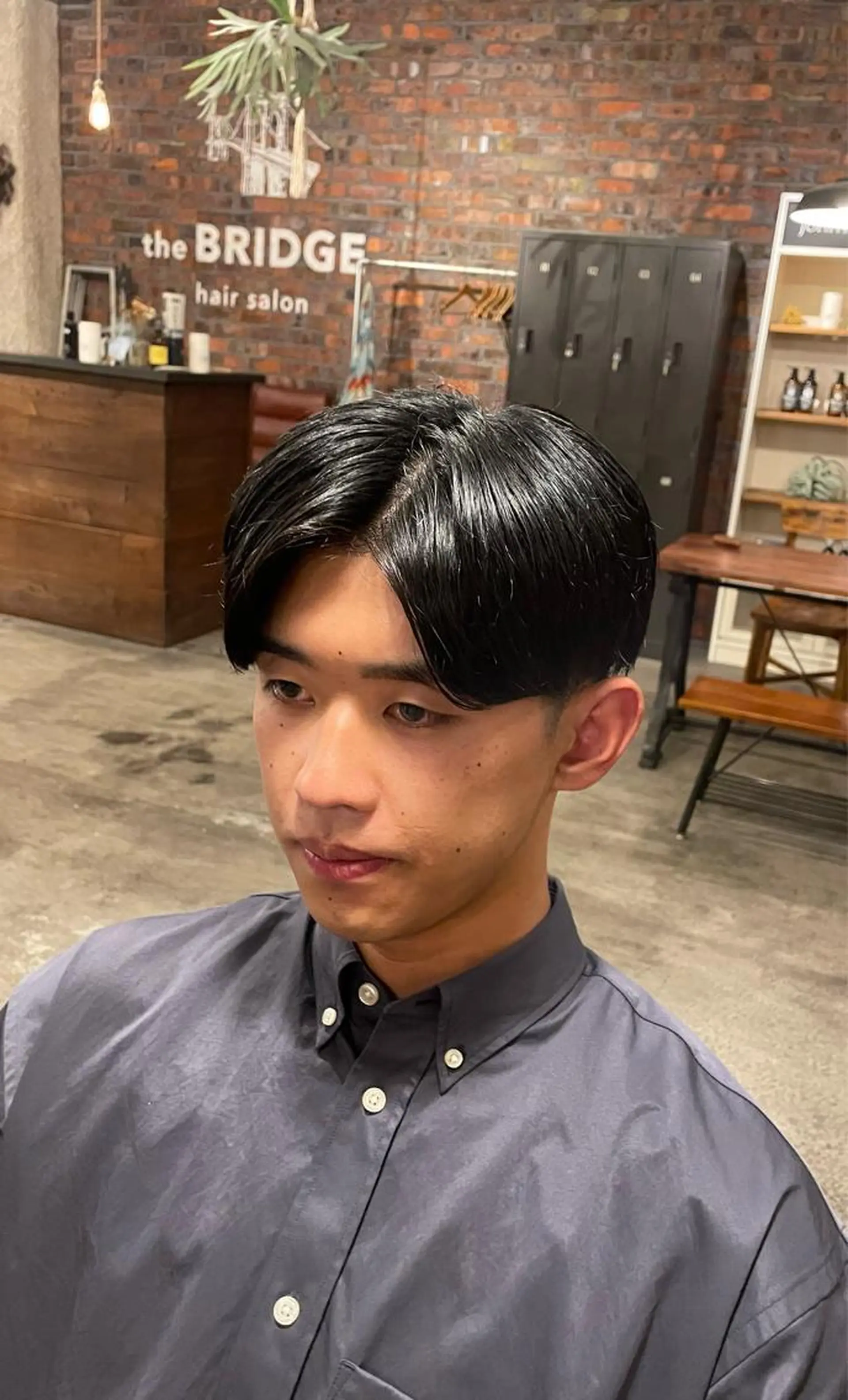 ショート メンズ カット トリートメント the BRIDGE 大橋伊織のヘアスタイル