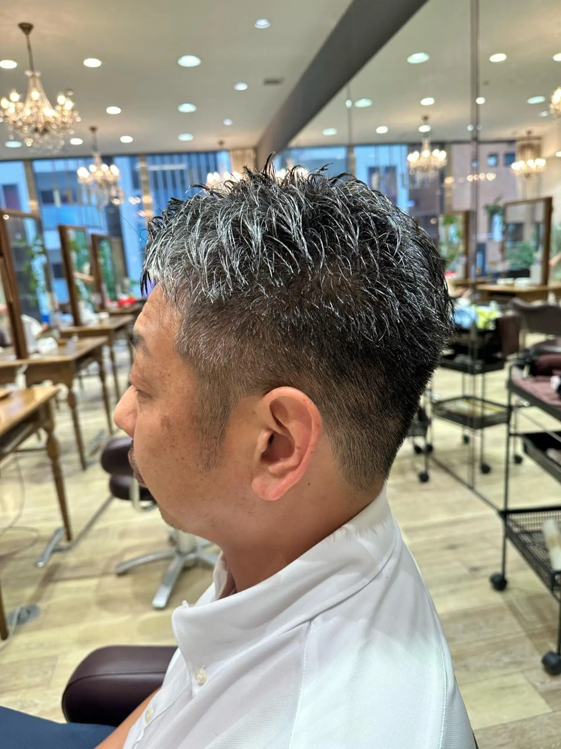 メンズ 刈り上げ 宮原 智美のヘアスタイル