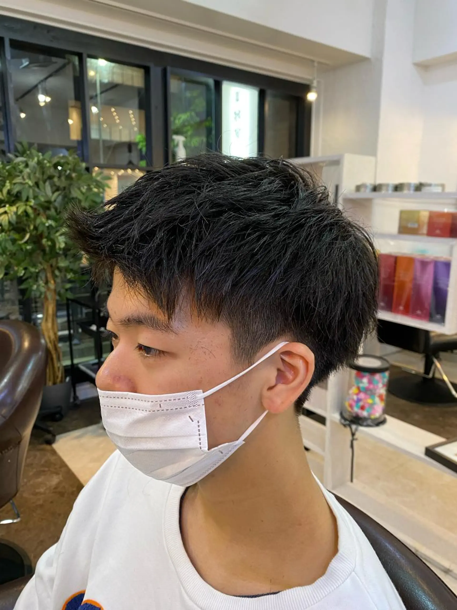 ショート メンズ カット SYUYA/パーマ/ マッシュスタイル特化のヘアスタイル