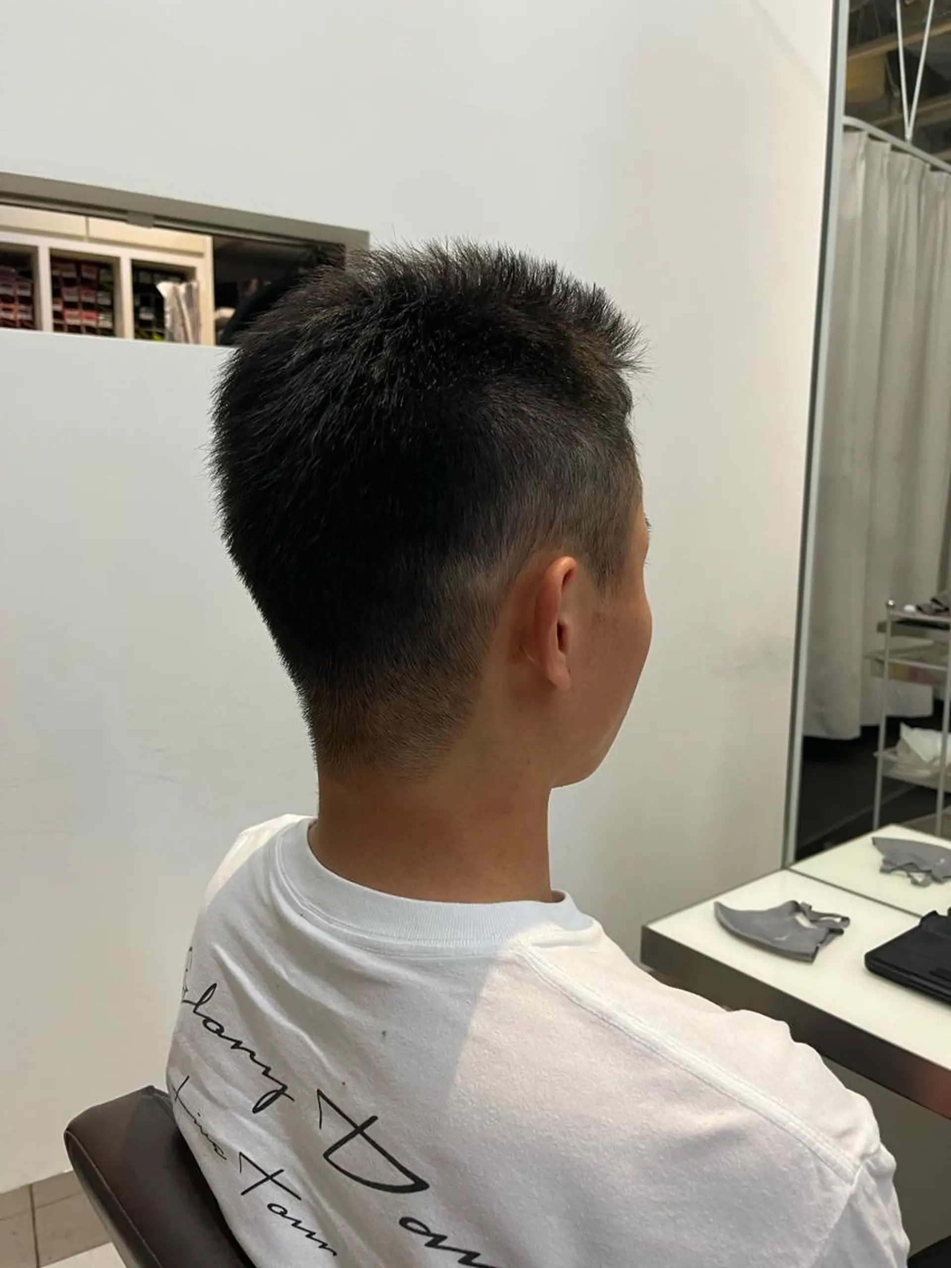 メンズ 刈り上げ brisa所属・迎 凪紗のヘアスタイル