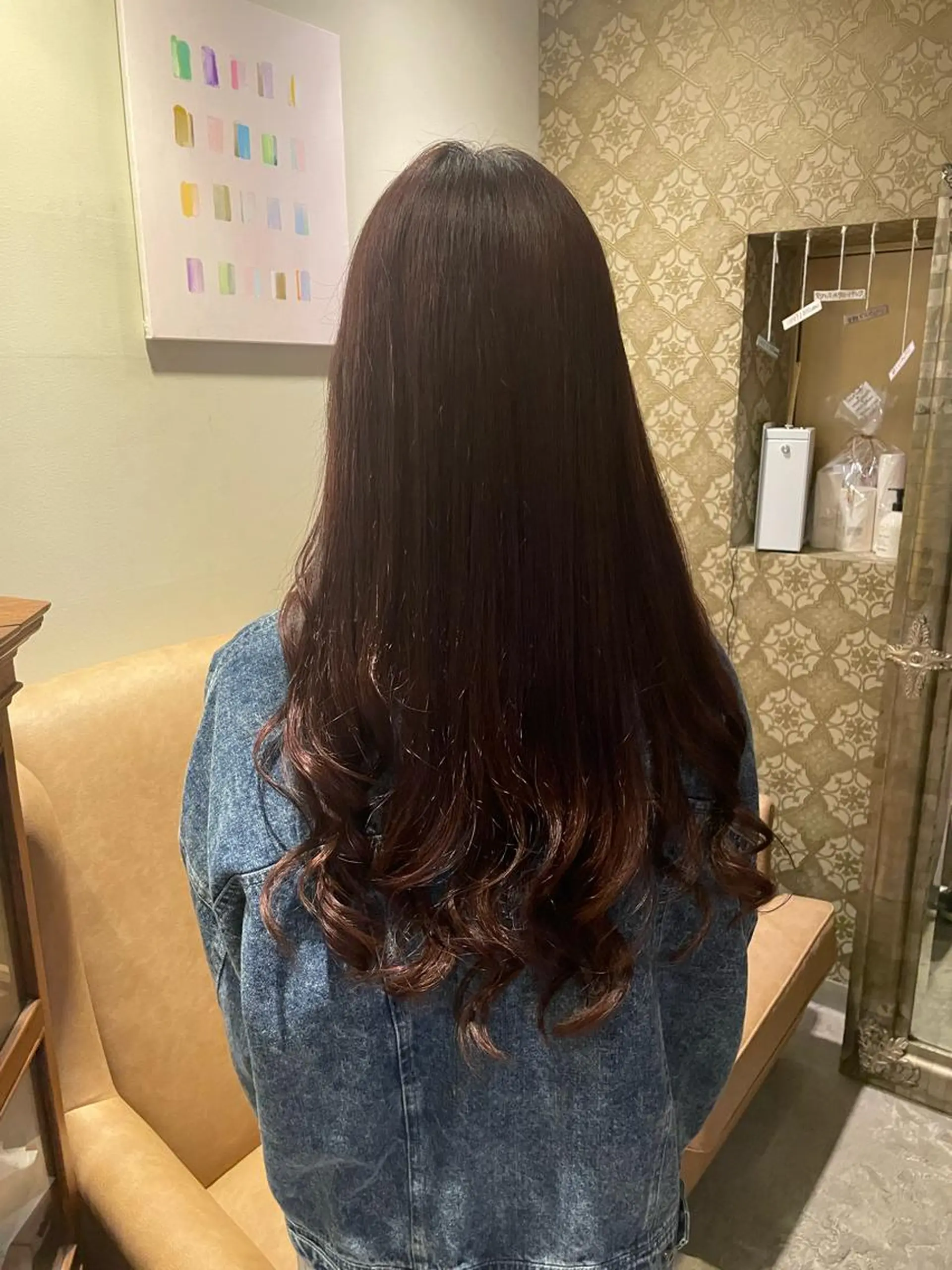 ロング ヘアカラー トリートメント ヘッドスパ INCE HAIR 梅田 長町 至のヘアスタイル