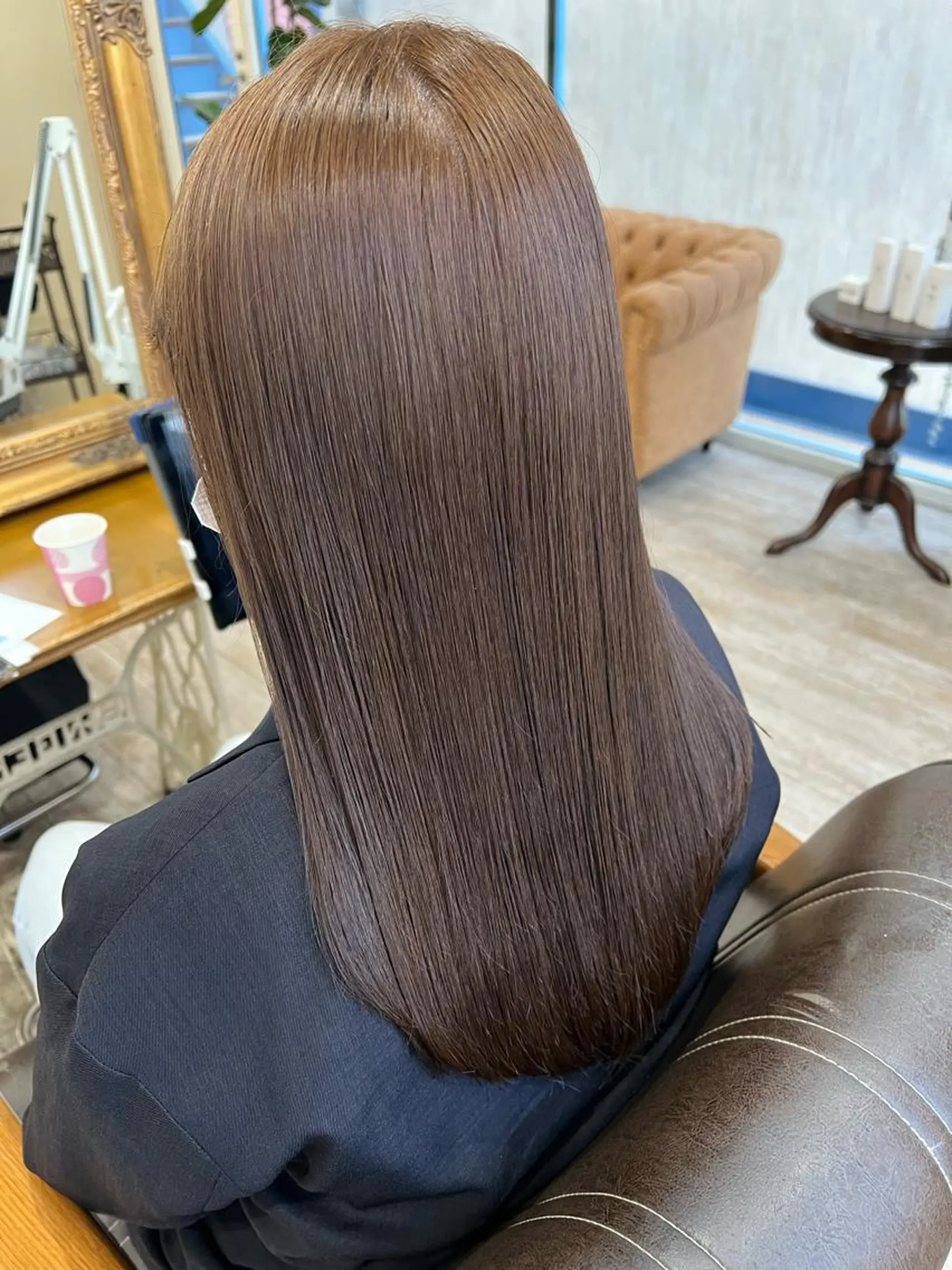 ロング カラー 髪質改善 新越谷noble店長 松本拓也▶◀*.のヘアスタイル