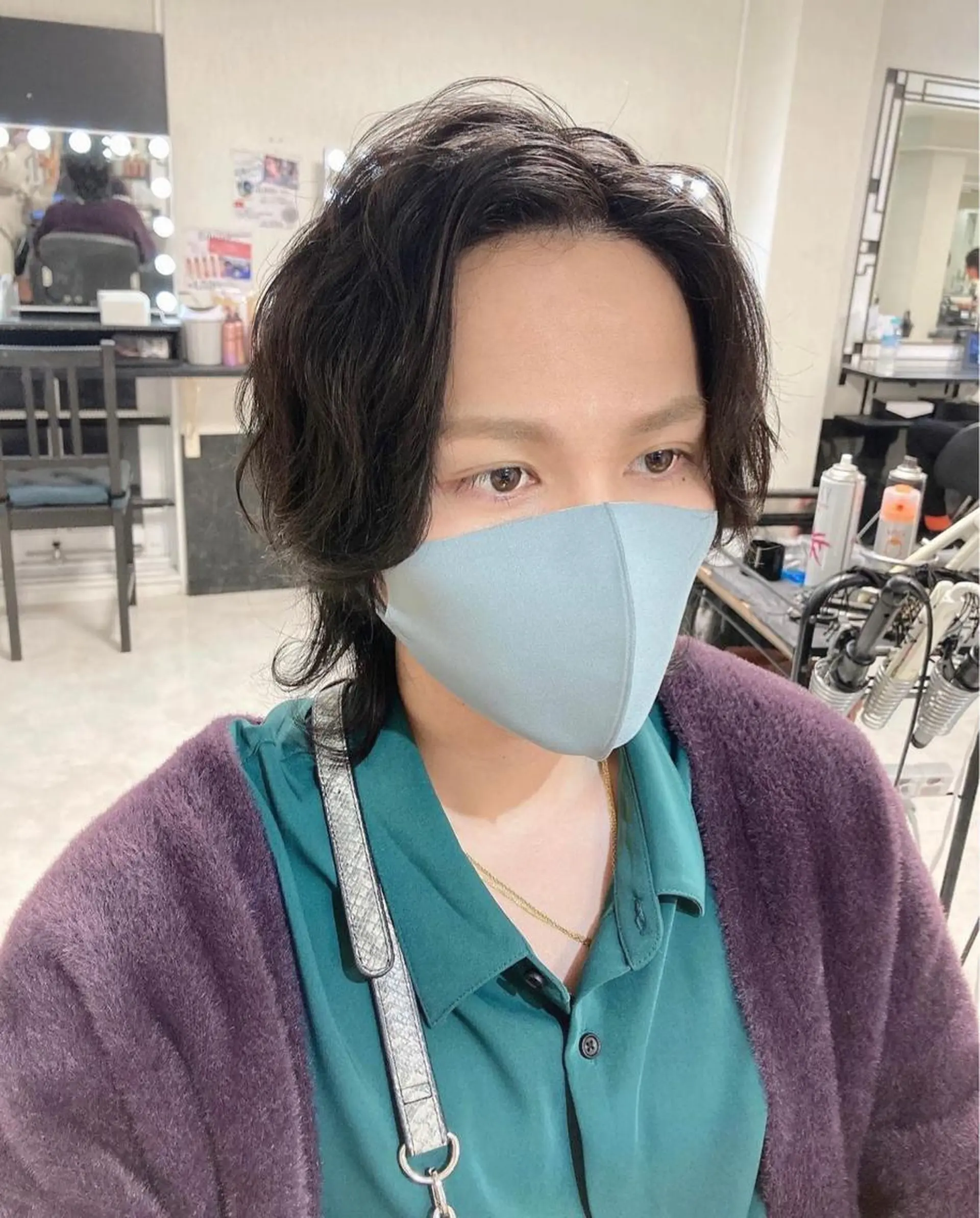 メンズ ベルグロー所属・ベルグローヘアセット 🤍まりこのヘアスタイル