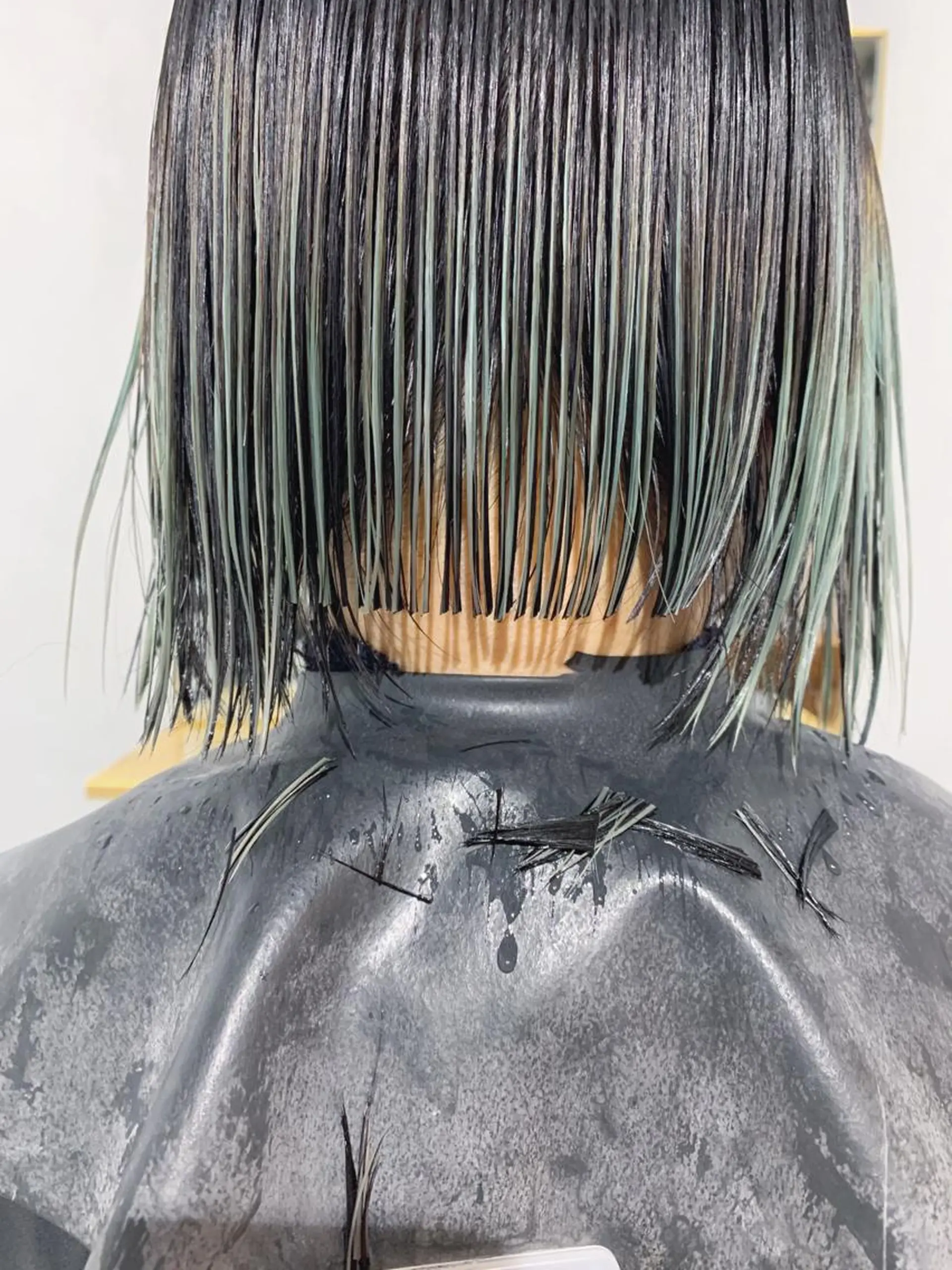 ショート カラー ボブパーマコテ巻き風 パーマNo1深江秀平のヘアスタイル