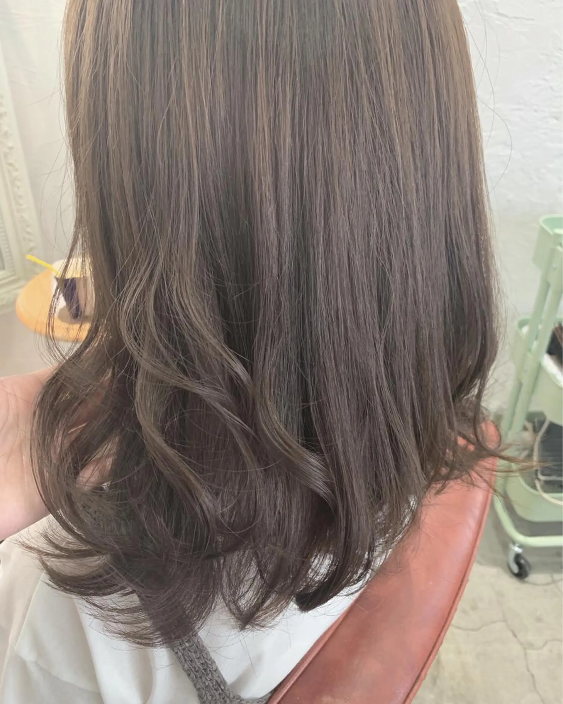 ロング カラー カット ヘアカラー fio マナミのヘアスタイル
