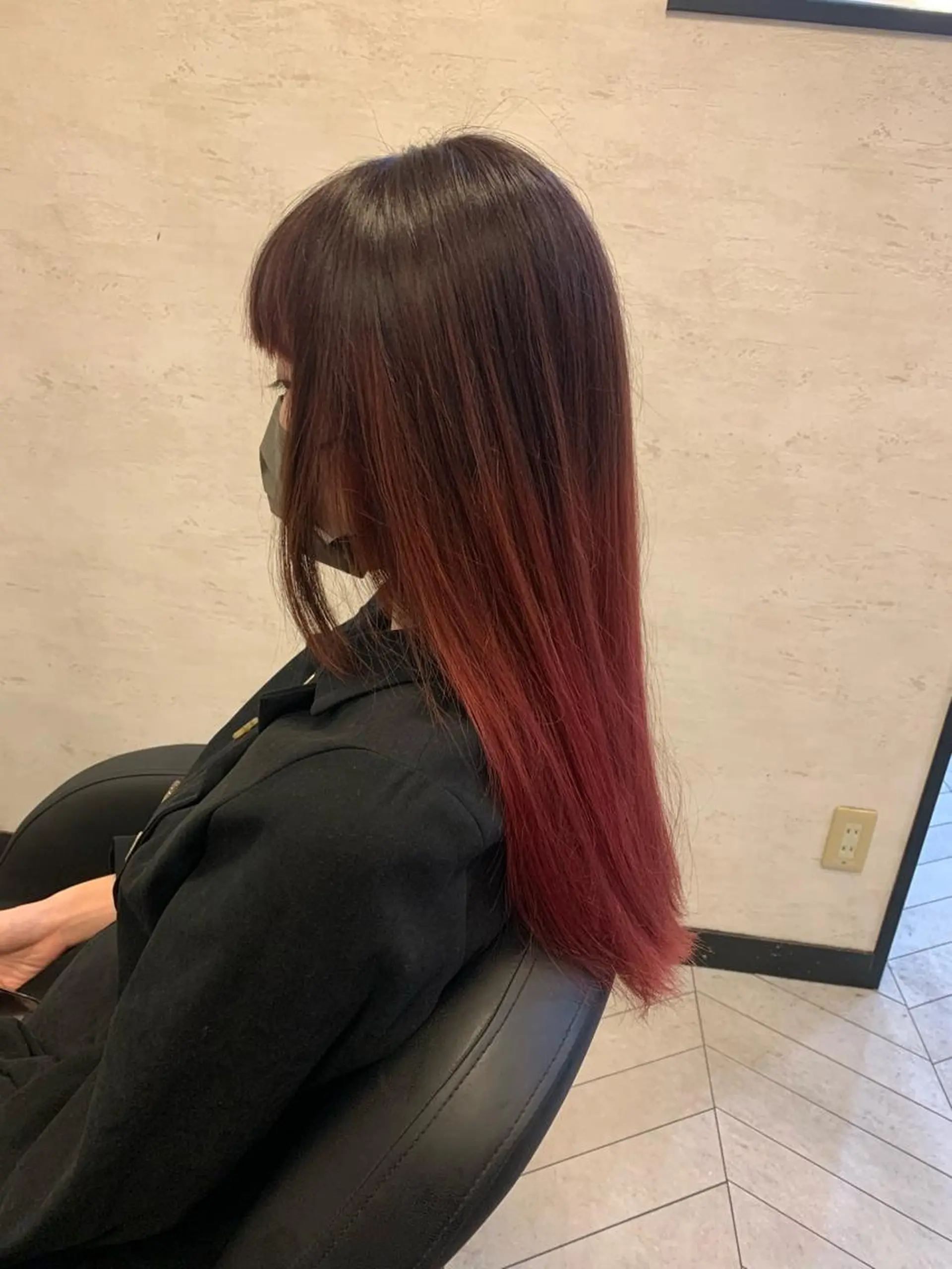 ロング カラー est hair Ameri 松戸西口店所属・est  店長 ✂︎高橋✂︎のヘアスタイル