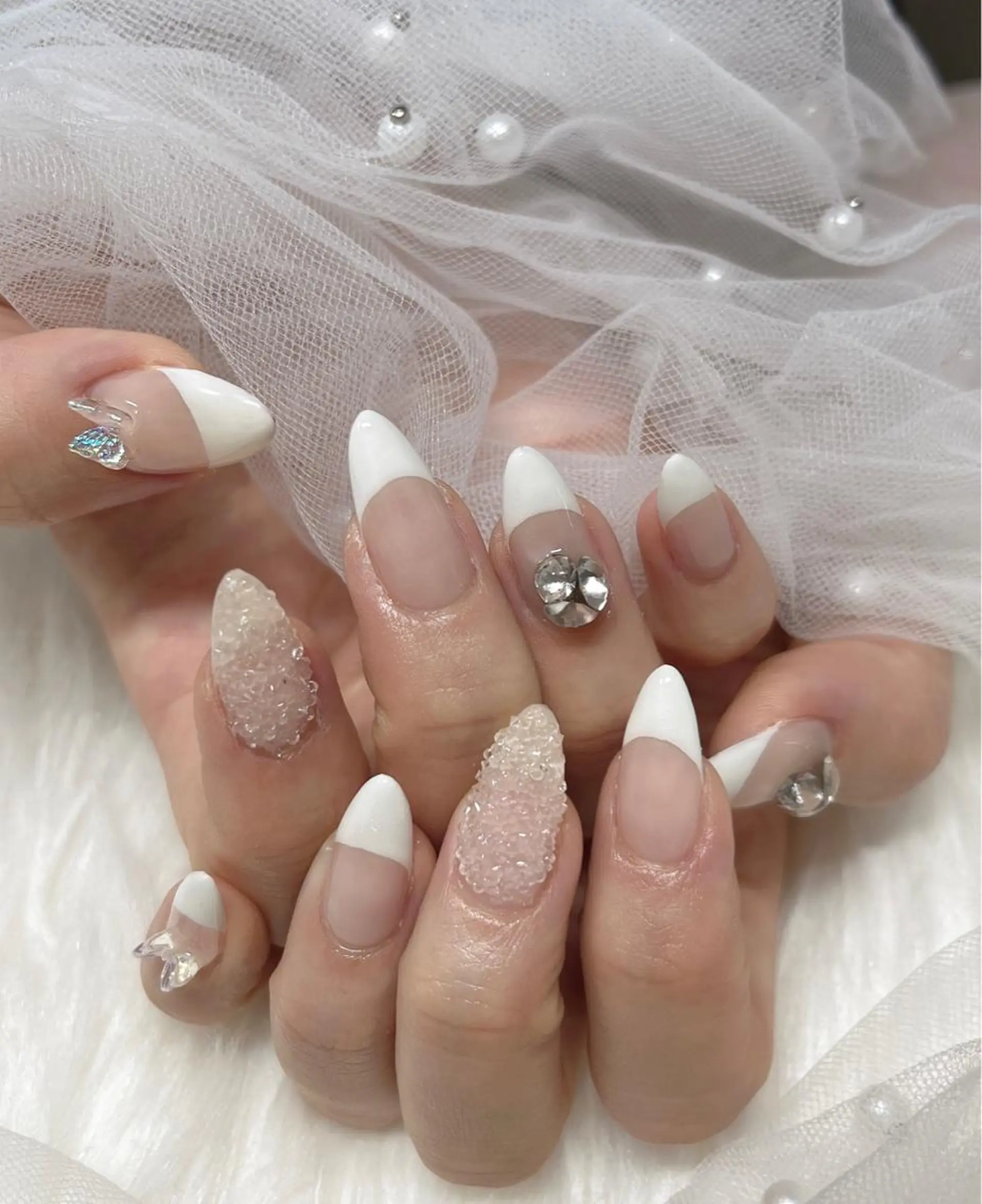 ネイル フレンチネイル COCO ネイルのネイルデザイン