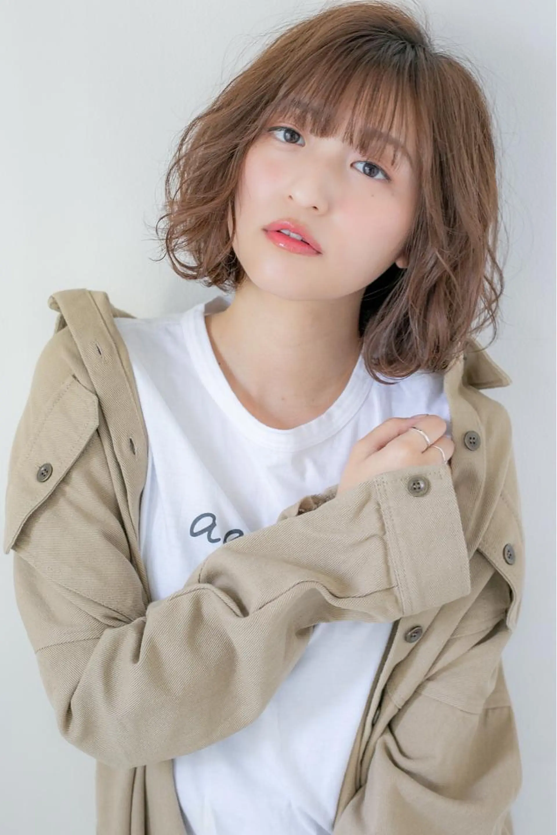 ミディアム 髪質改善レイヤー/ ボブたんの翔太のヘアスタイル