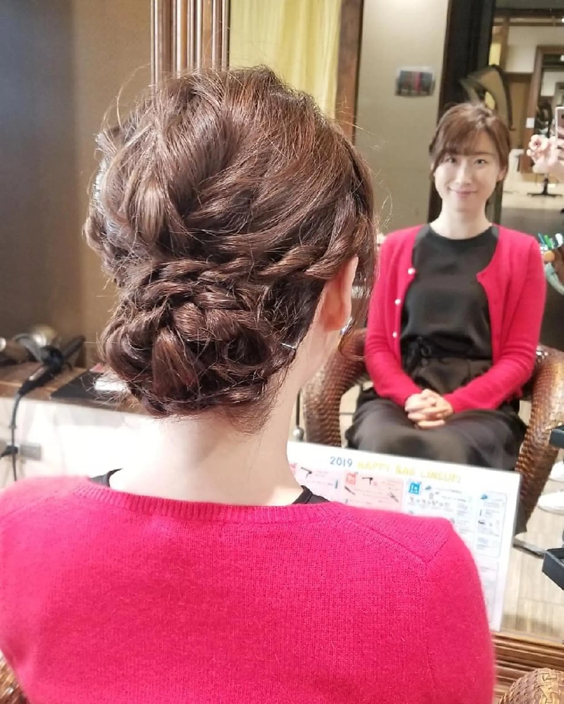 ヘアアレンジ ヘアカラー トリートメント 高口    雅のヘアスタイル