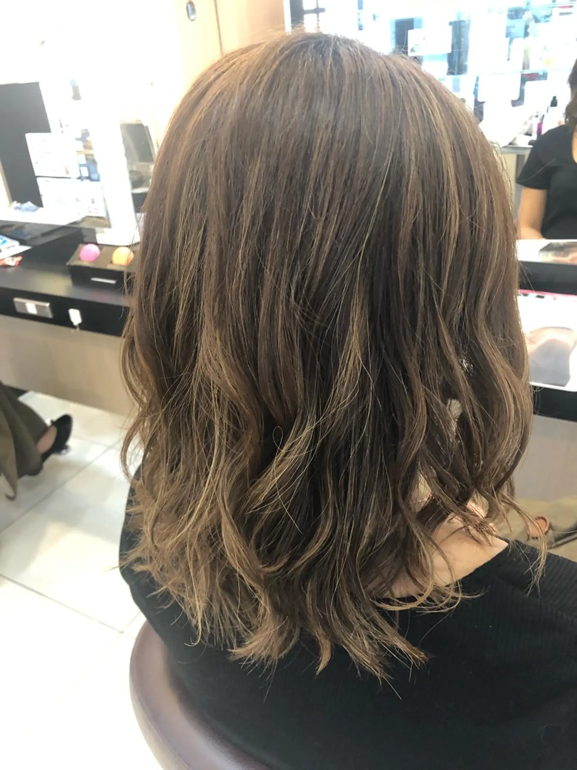 ミディアム カラー リリー /Men's/パーマのヘアスタイル