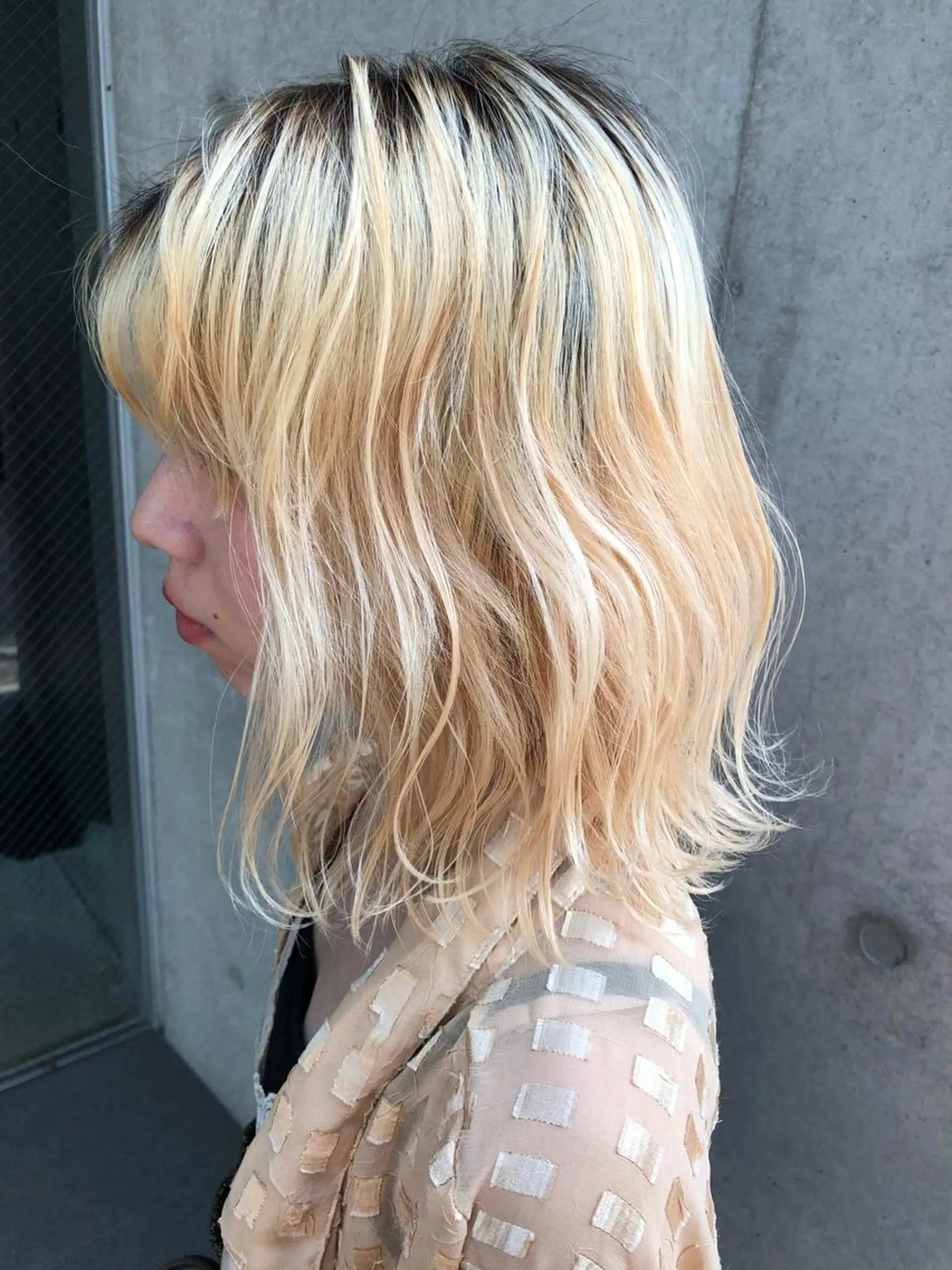 ミディアム 森本裕/オーナー/ スパイラルパーマのヘアスタイル