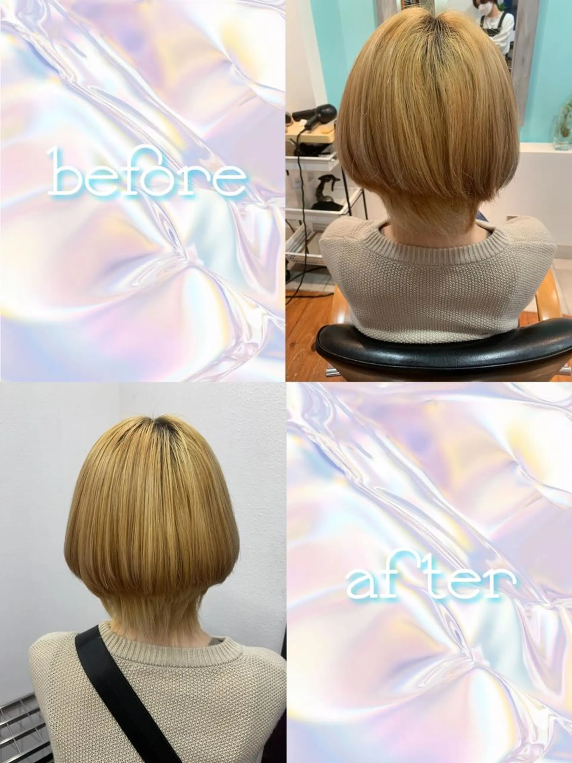 ショート トリートメント 酸熱トリートメント OPUS  CREER所属・小室 友香のヘアスタイル