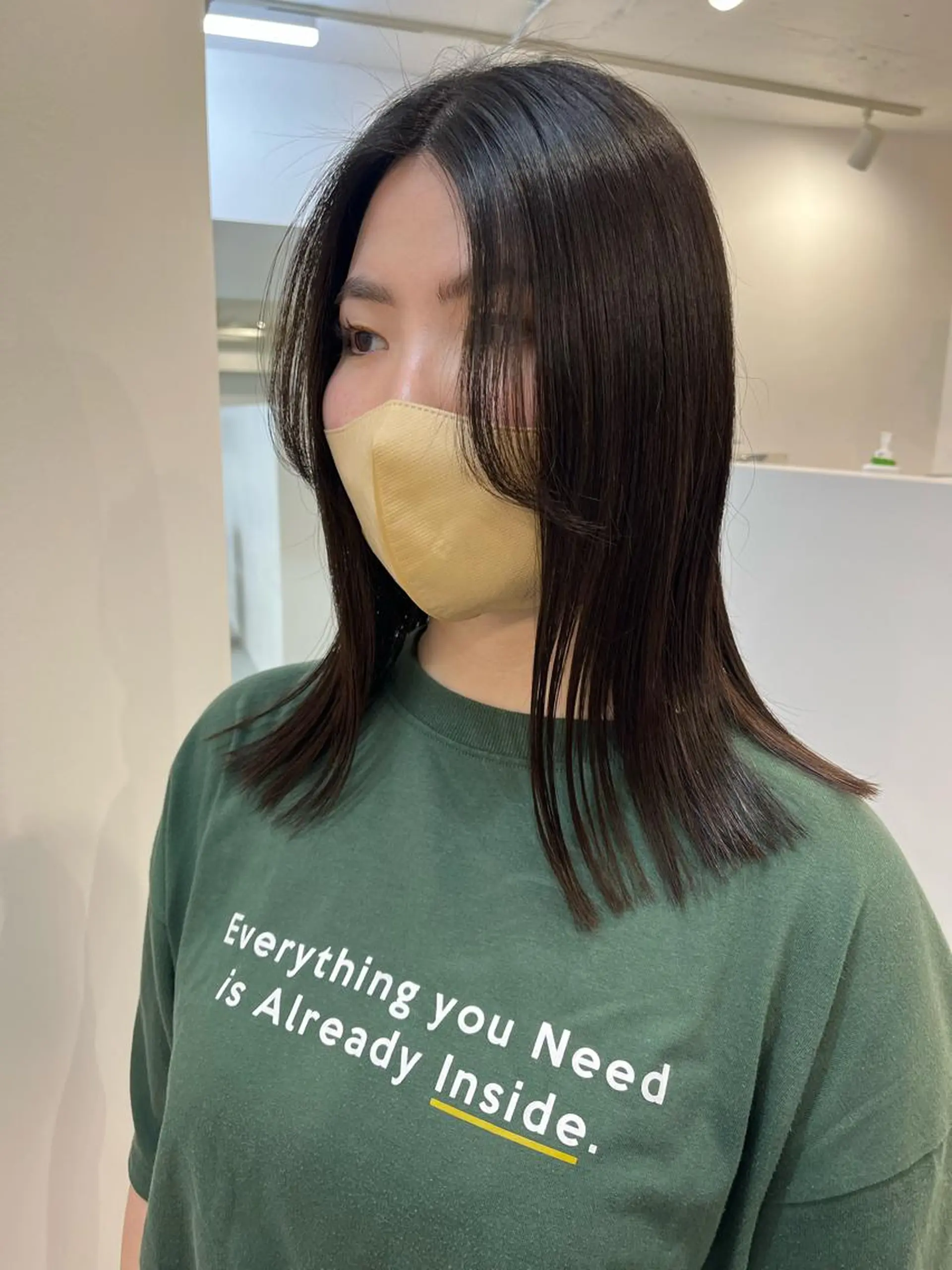 セミロング ハルカ/ fit standのヘアスタイル