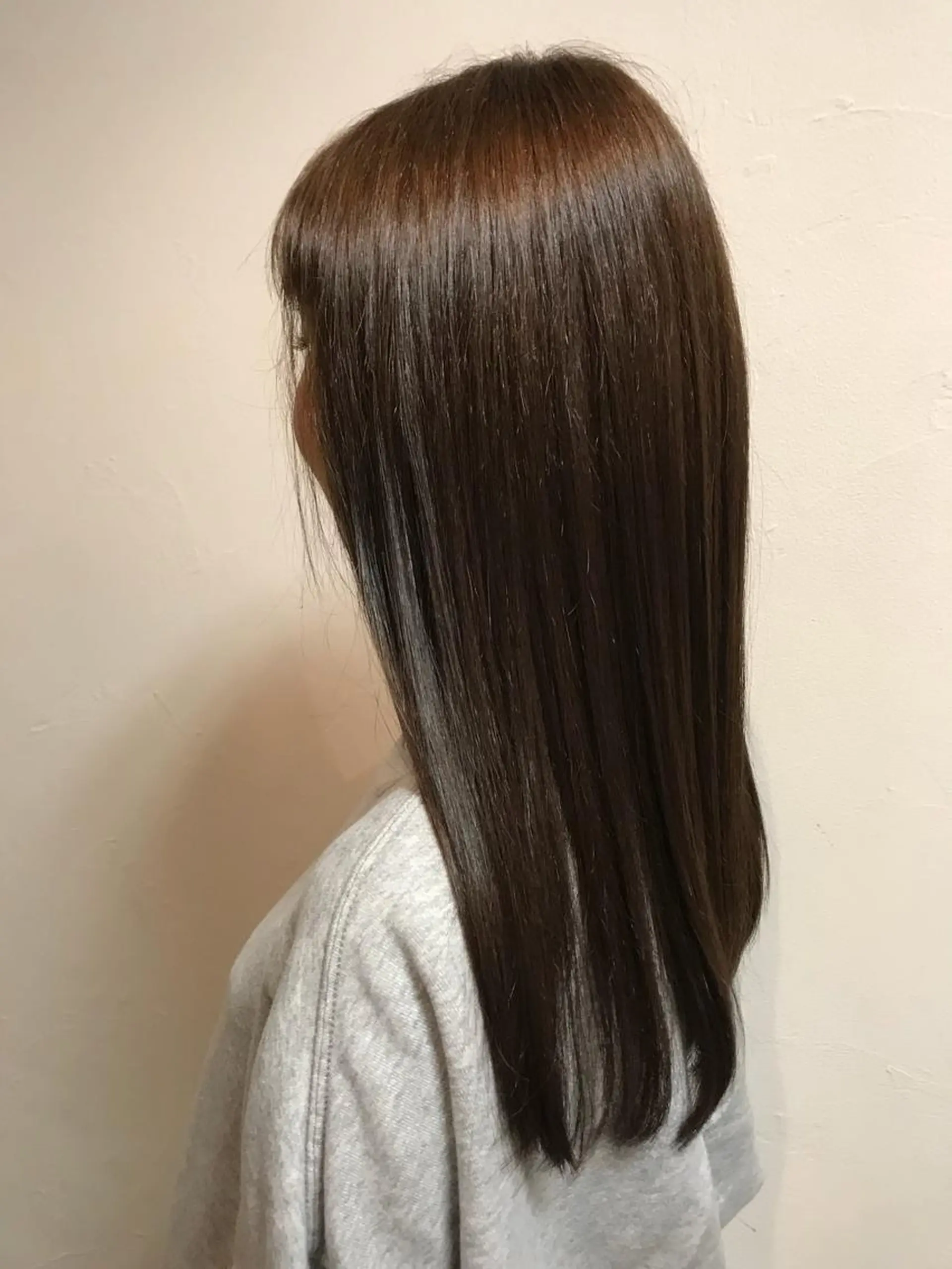 セミロング カラー アッシュ 柏メンズカットパーマ NO.1タイチのヘアスタイル