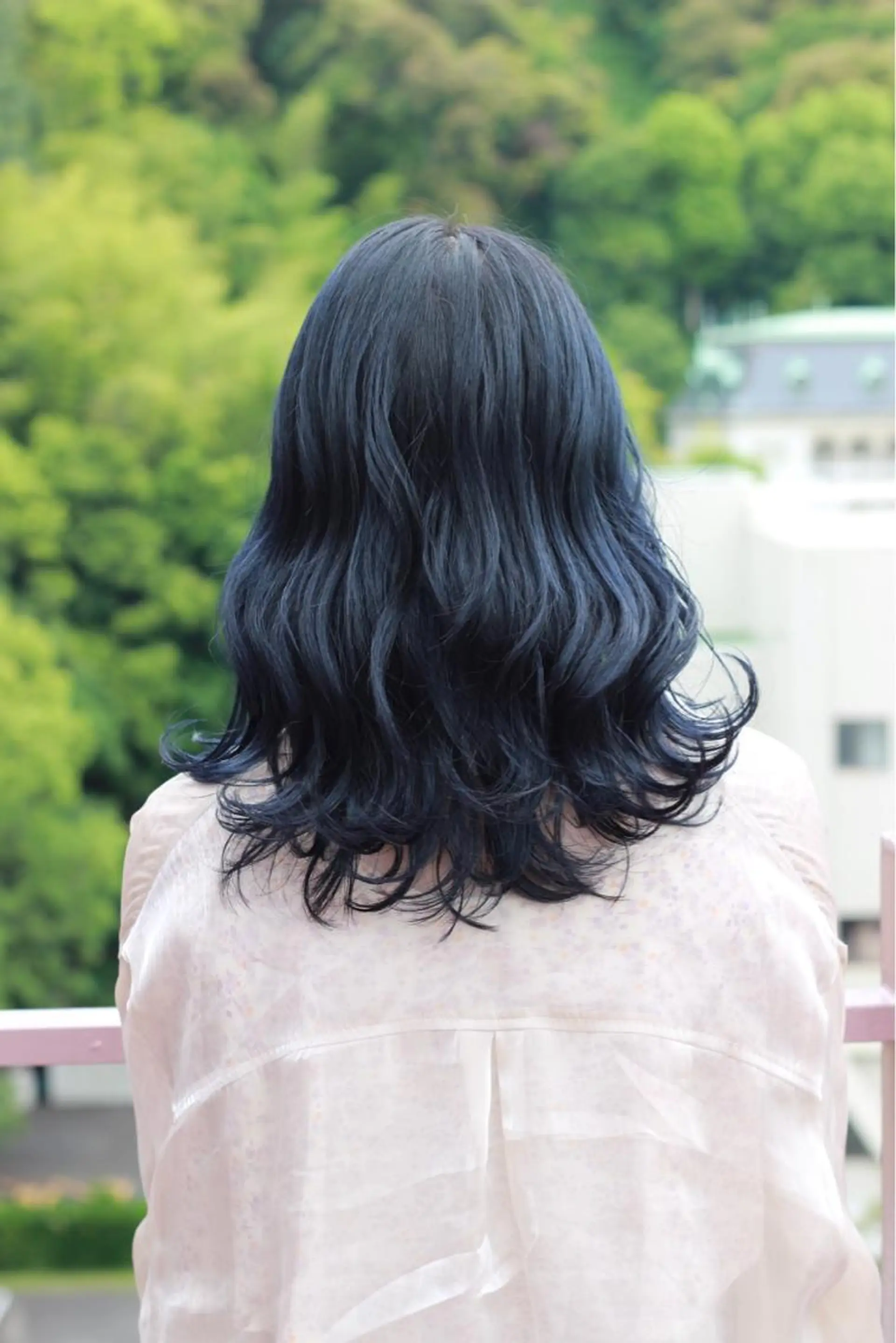 セミロング カラー ブルーカラー ブルージュ ヘアカラー Viage （ビアージュ）のヘアスタイル