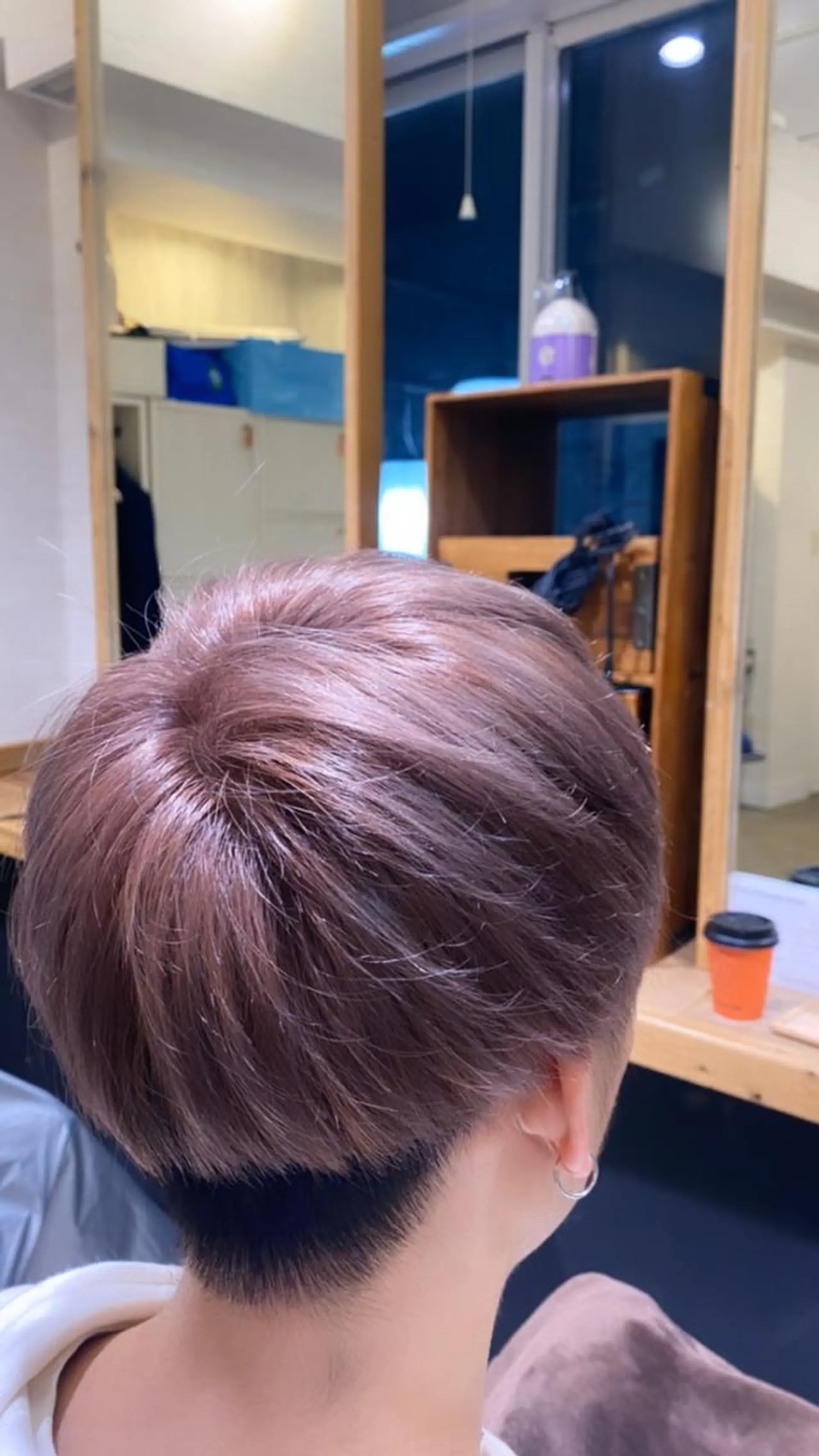 ショート カラー ヘアアレンジ メンズ ヘアカラー トリートメント Sia中野新橋 『JUNYA』のヘアスタイル