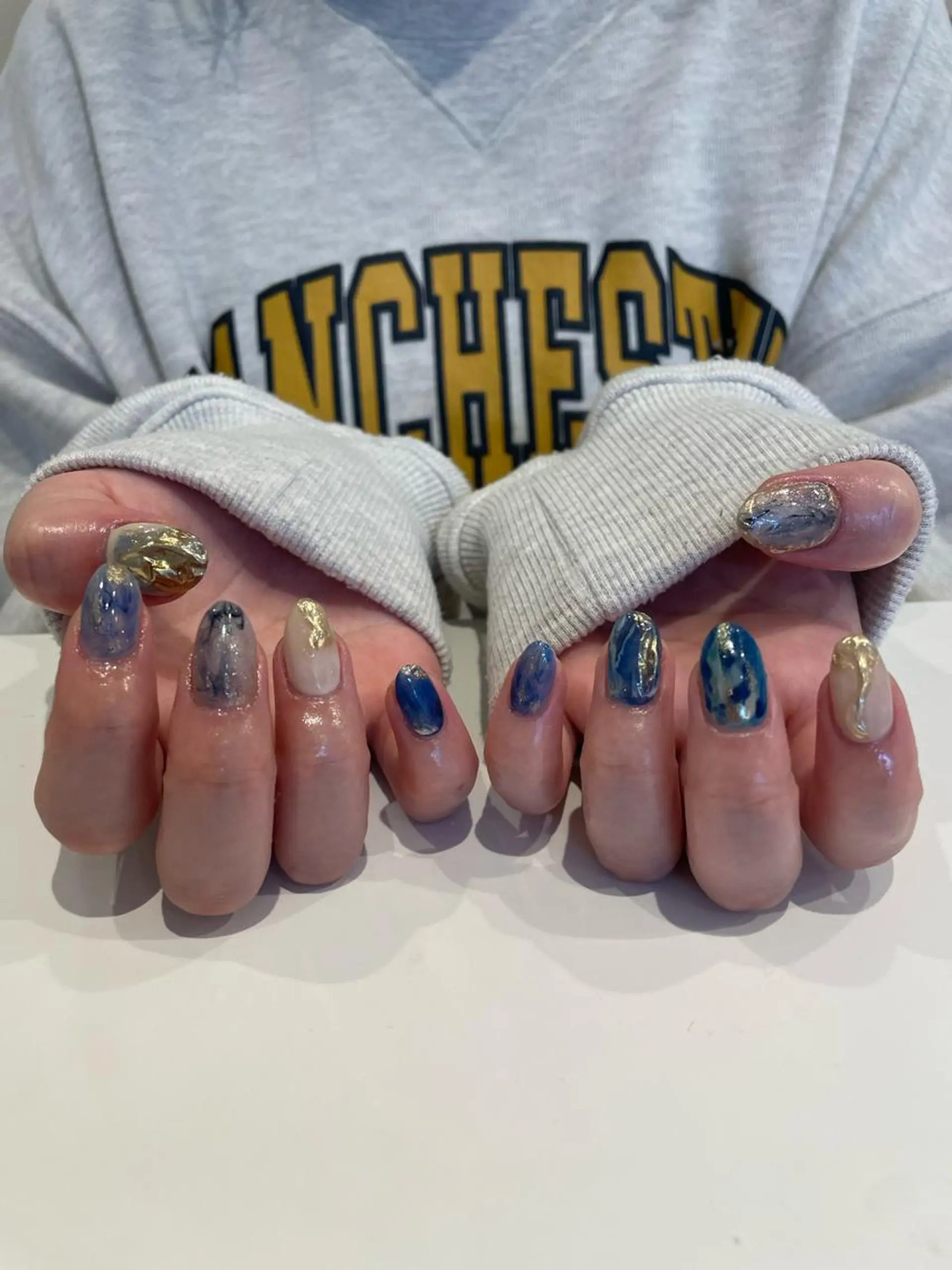 ネイル 束感まつ毛/ネイル/ LED♥KIRARAのマツエク・マツパデザイン