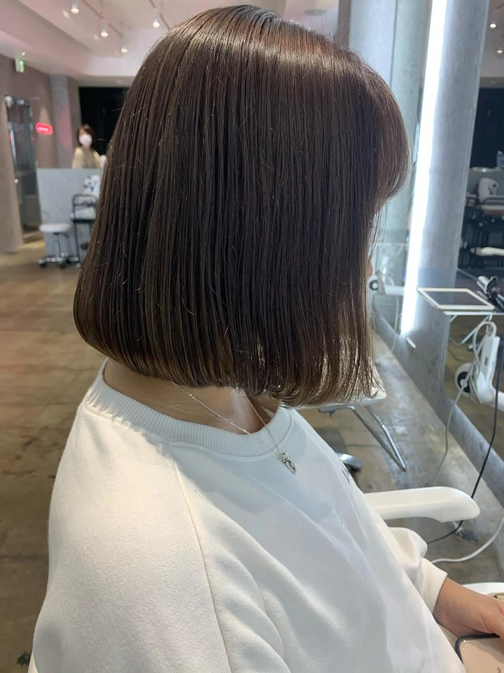 ショート カラー カット ヘアカラー トリートメント PHIDGE所属・山下 千明のヘアスタイル