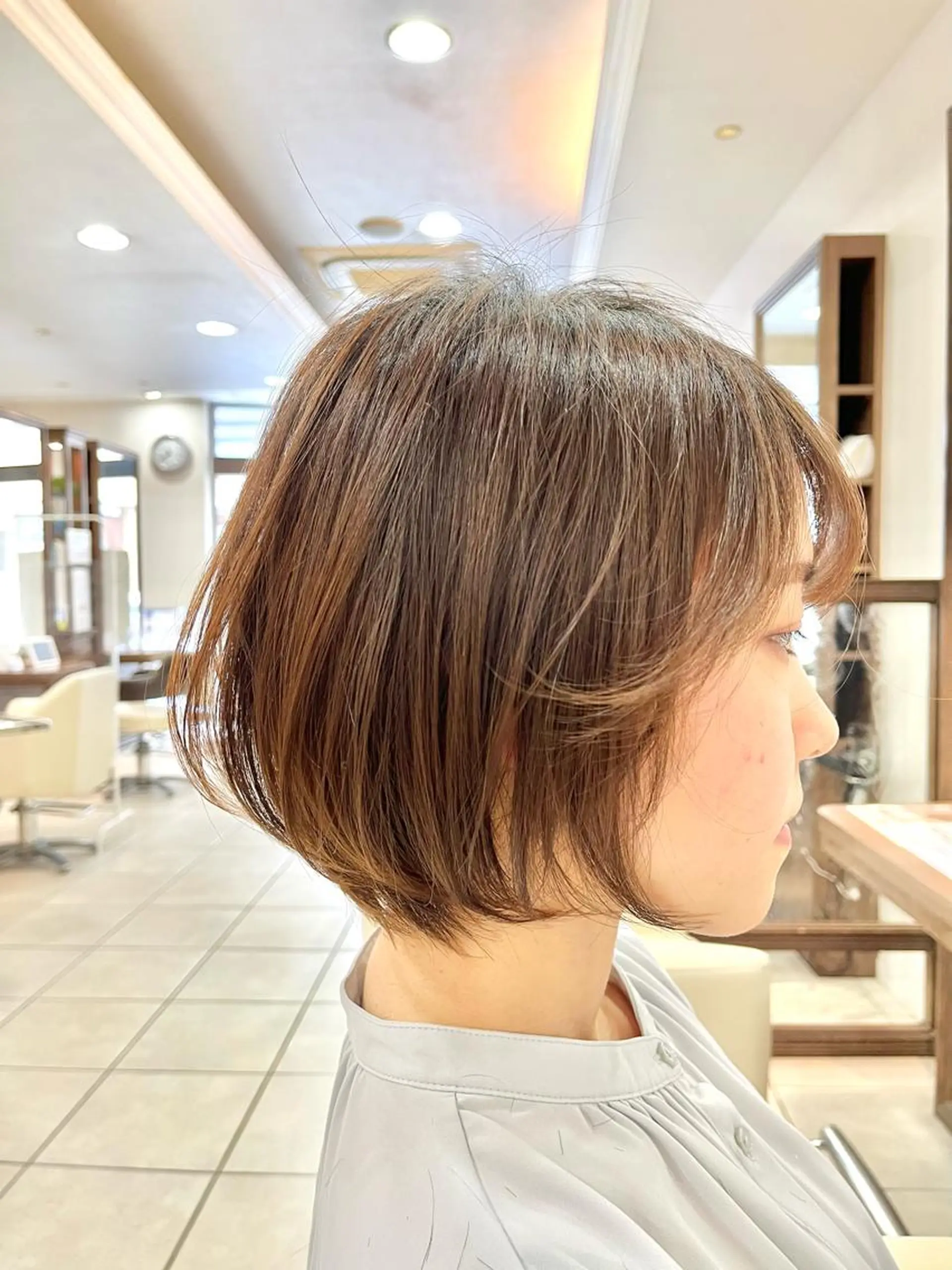 ショート ショートヘア カット トリートメント 《大人気髪質改善》 プログレス国分寺店のヘアスタイル