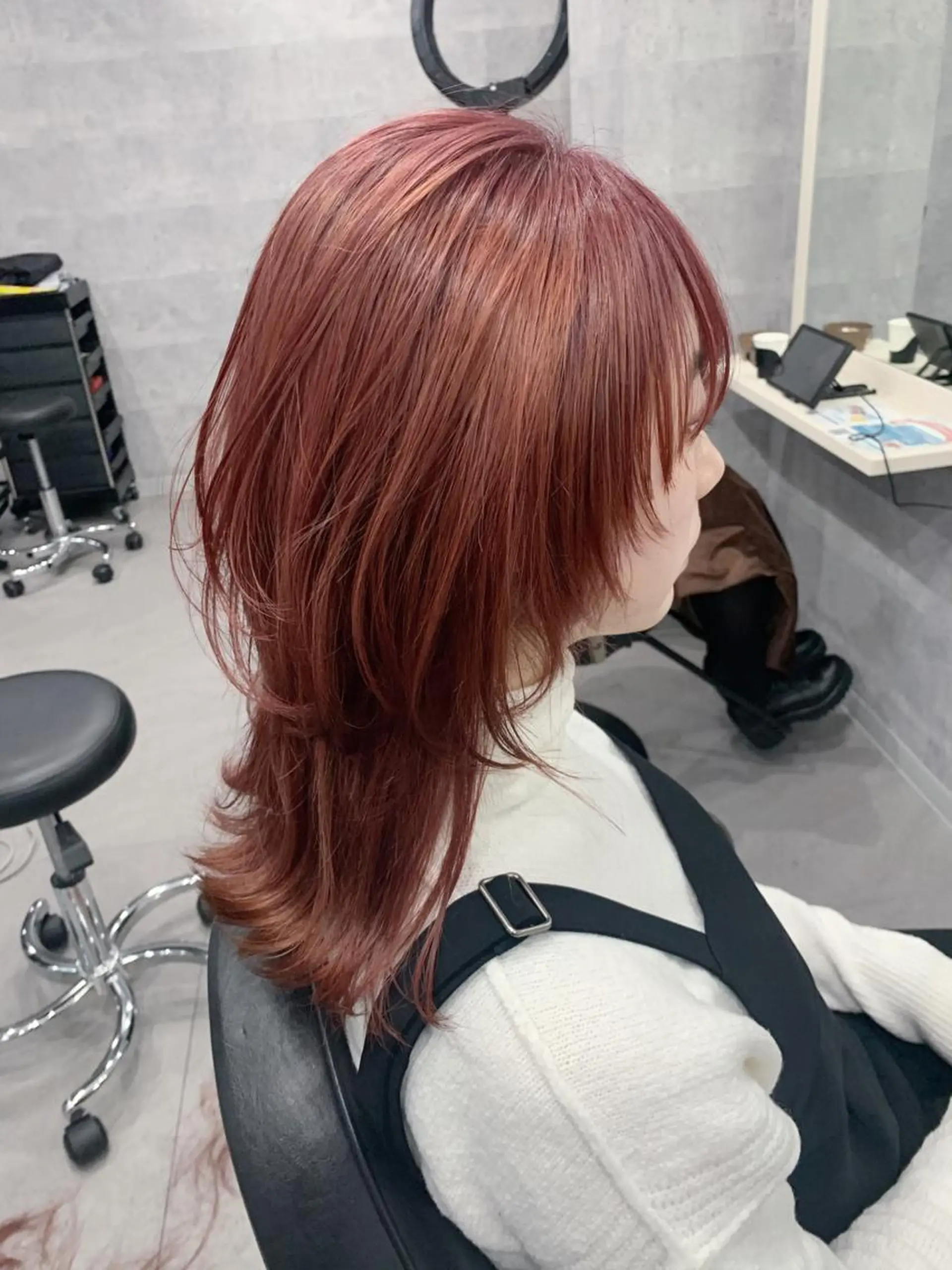 ロング カラー ブリーチ トリートメント _WHITE 天神店 YUMEKA🐻のヘアスタイル