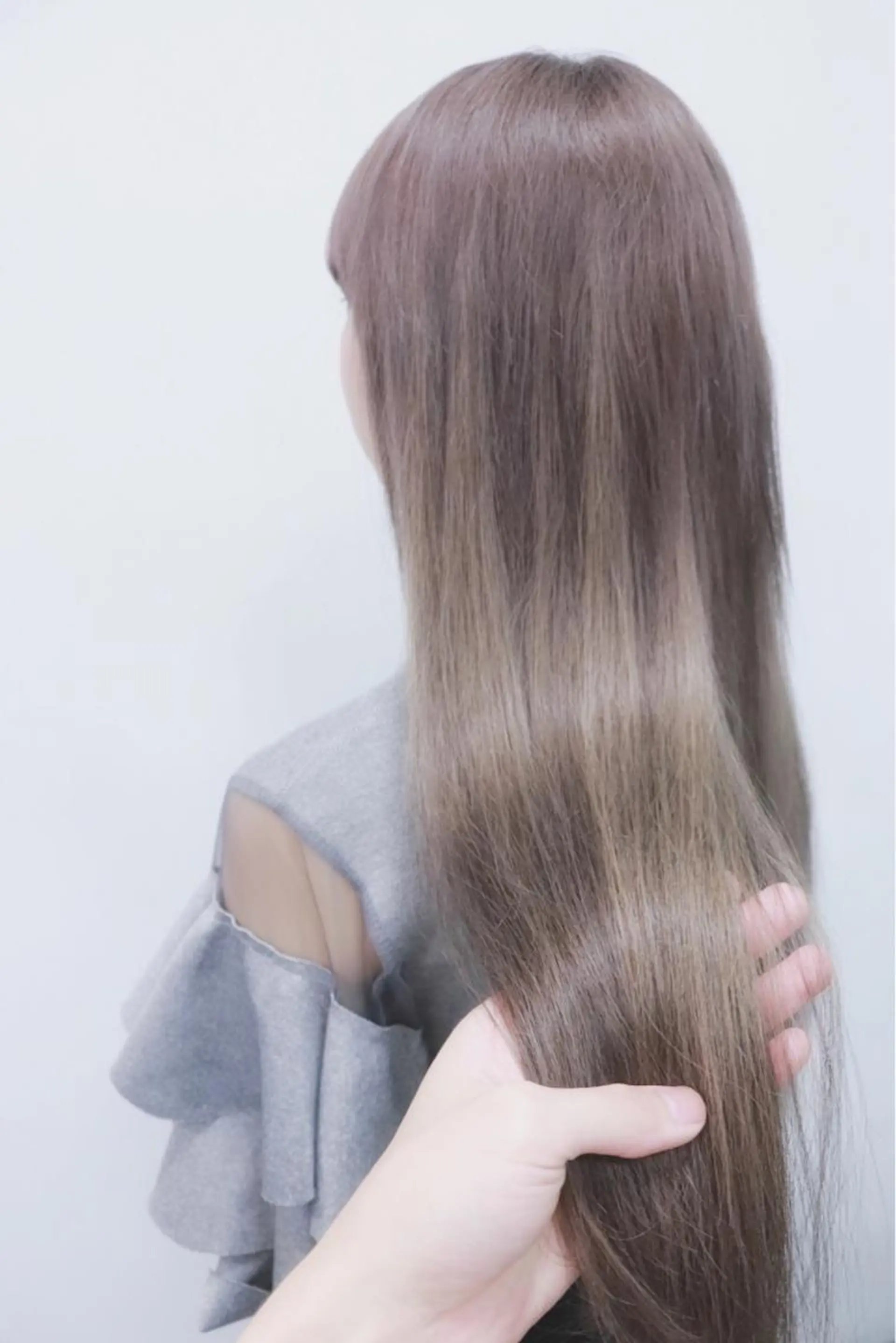 ロング カラー ヘアアレンジ シールエクステ エクステ エクステの神様 ▫️原島ユウヤ▫️のヘアスタイル