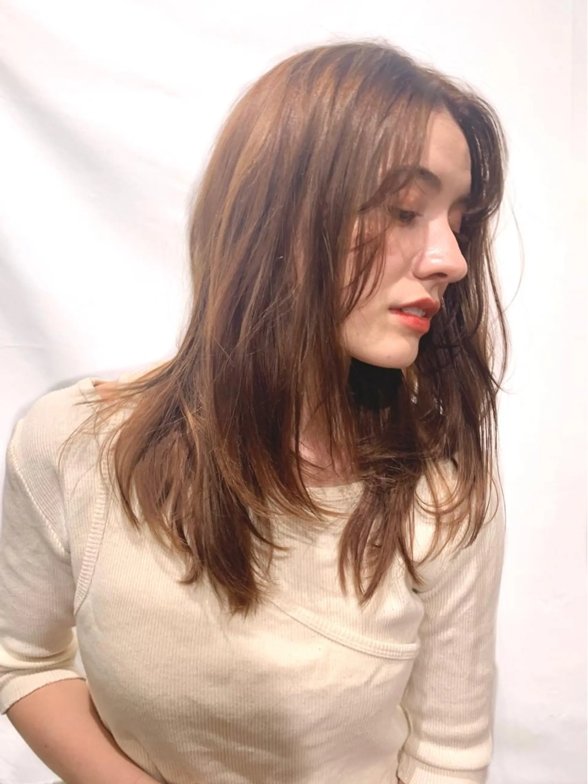 ミディアム カラー アメリラブヘアー 土屋　洋平のヘアスタイル