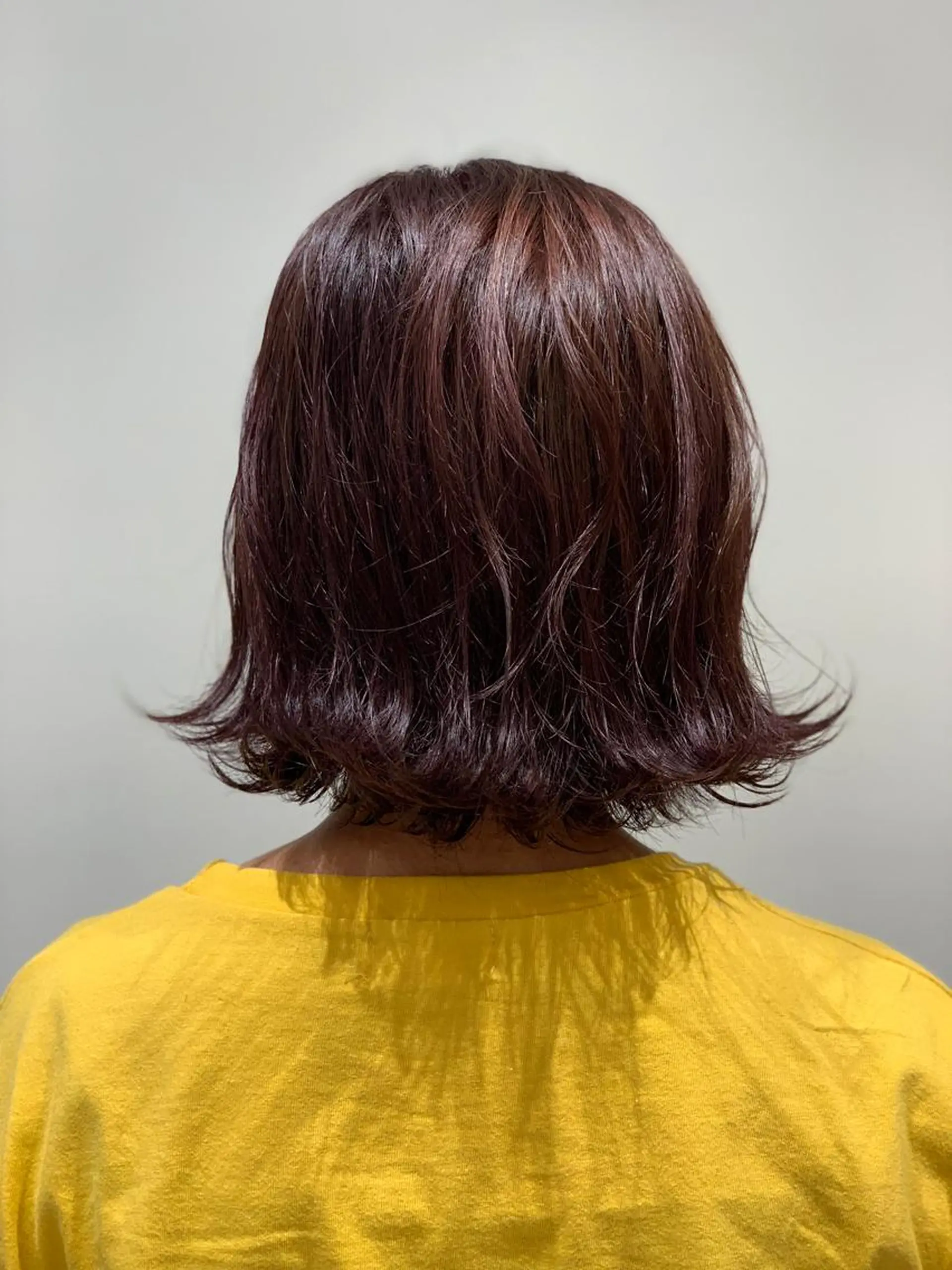 ミディアム 縮毛矯正/髪質改善 /韓国風　山川春輝のヘアスタイル