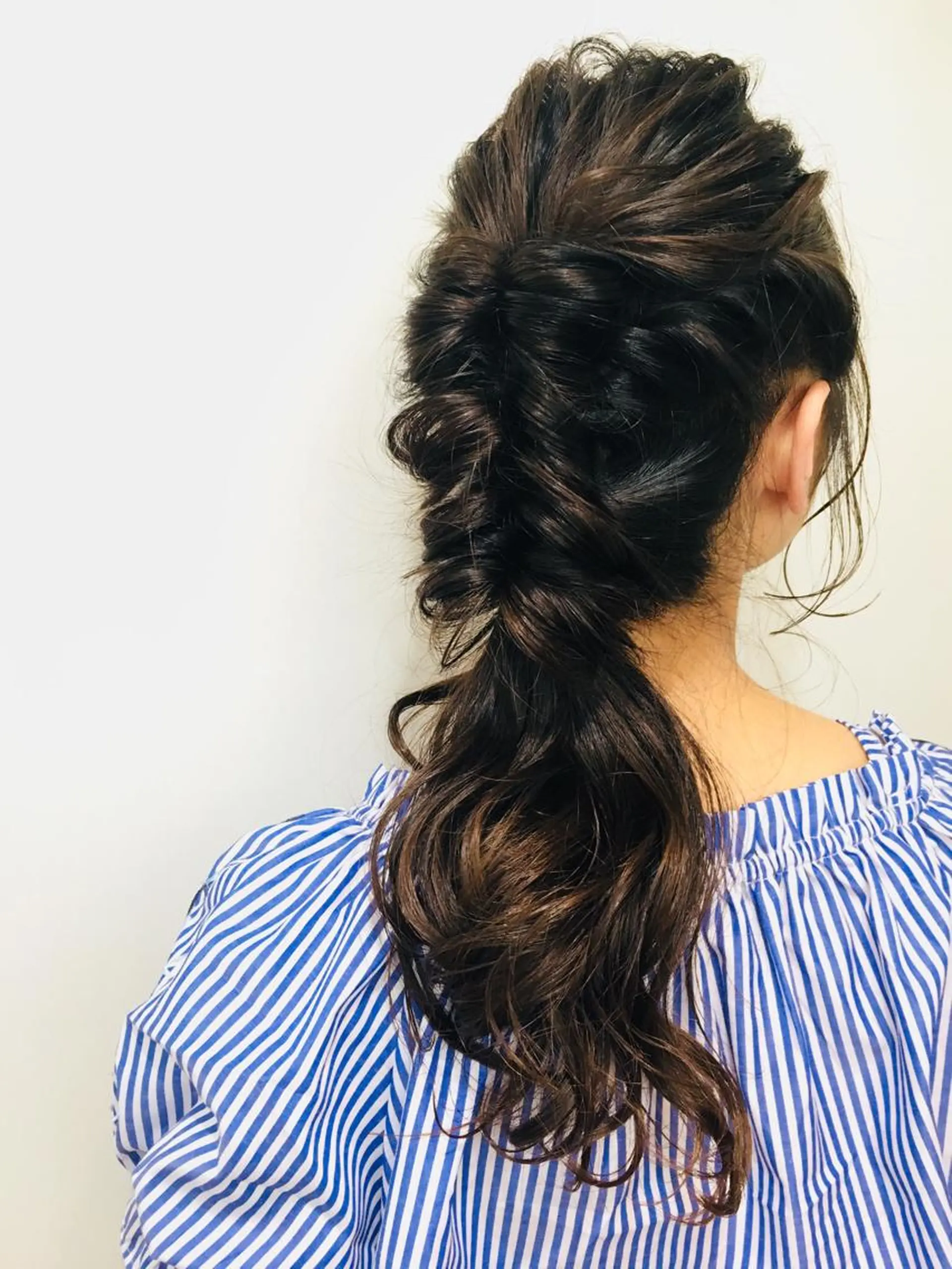 セミロング 長谷川 礼子のヘアスタイル