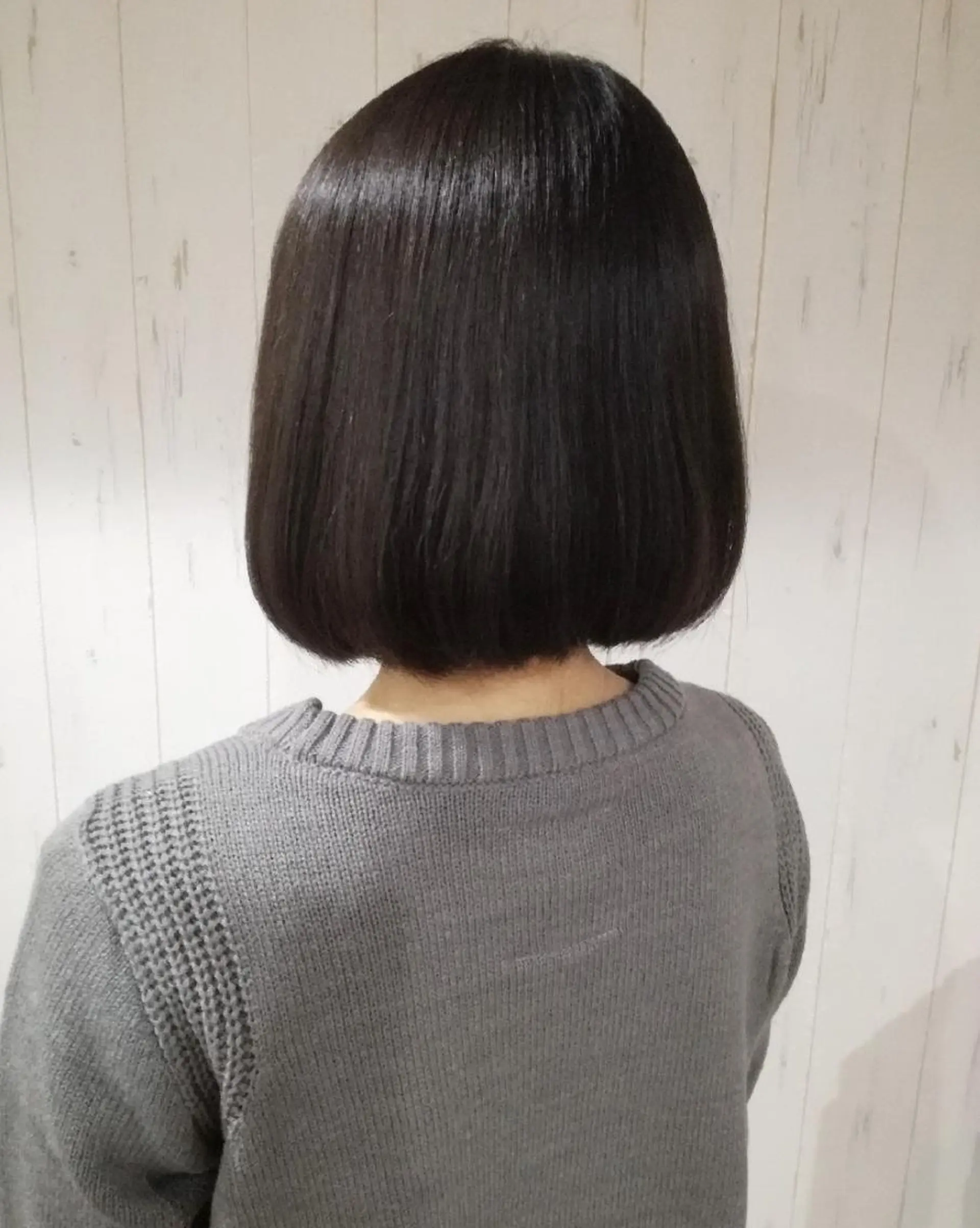 ショート カラー アッシュ ボブ 西川 敏夫のヘアスタイル