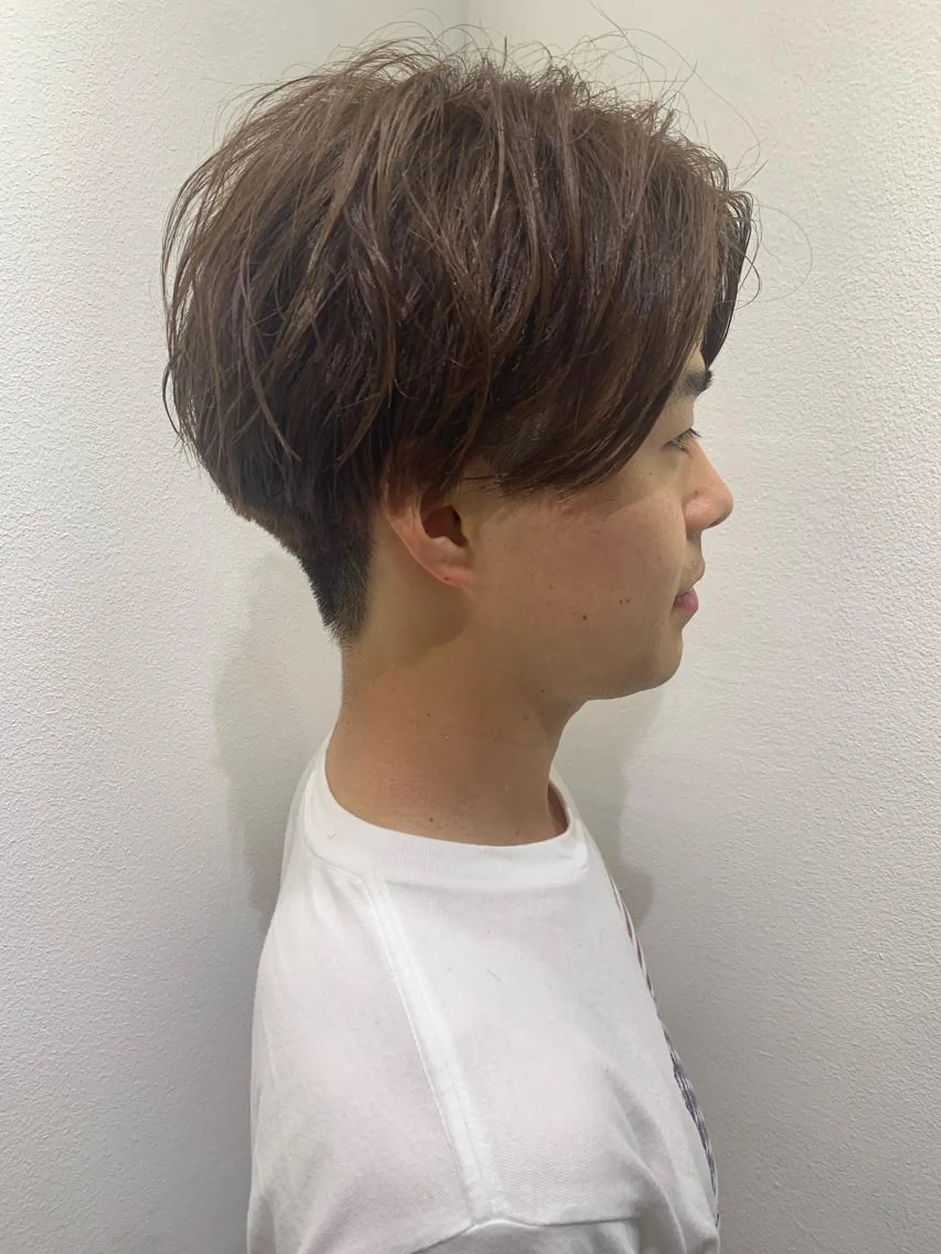 カラー メンズ カット ヘアカラー ケアブリーチ/ili 村上佳那多のヘアスタイル