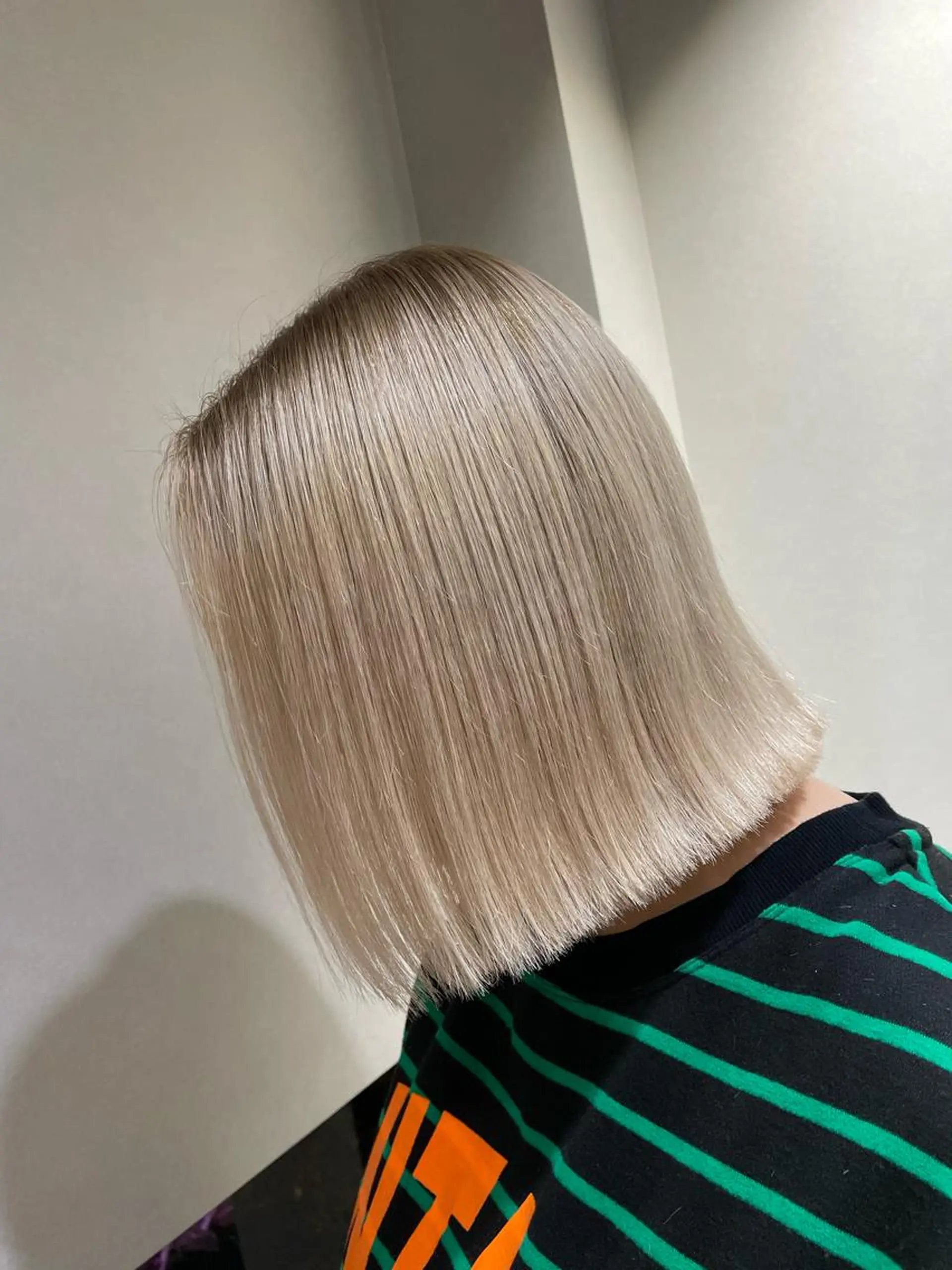 カラー ブリーチ ハイトーンカラー 韓国風/オシャレ /縮毛矯正/滝口琴未のヘアスタイル