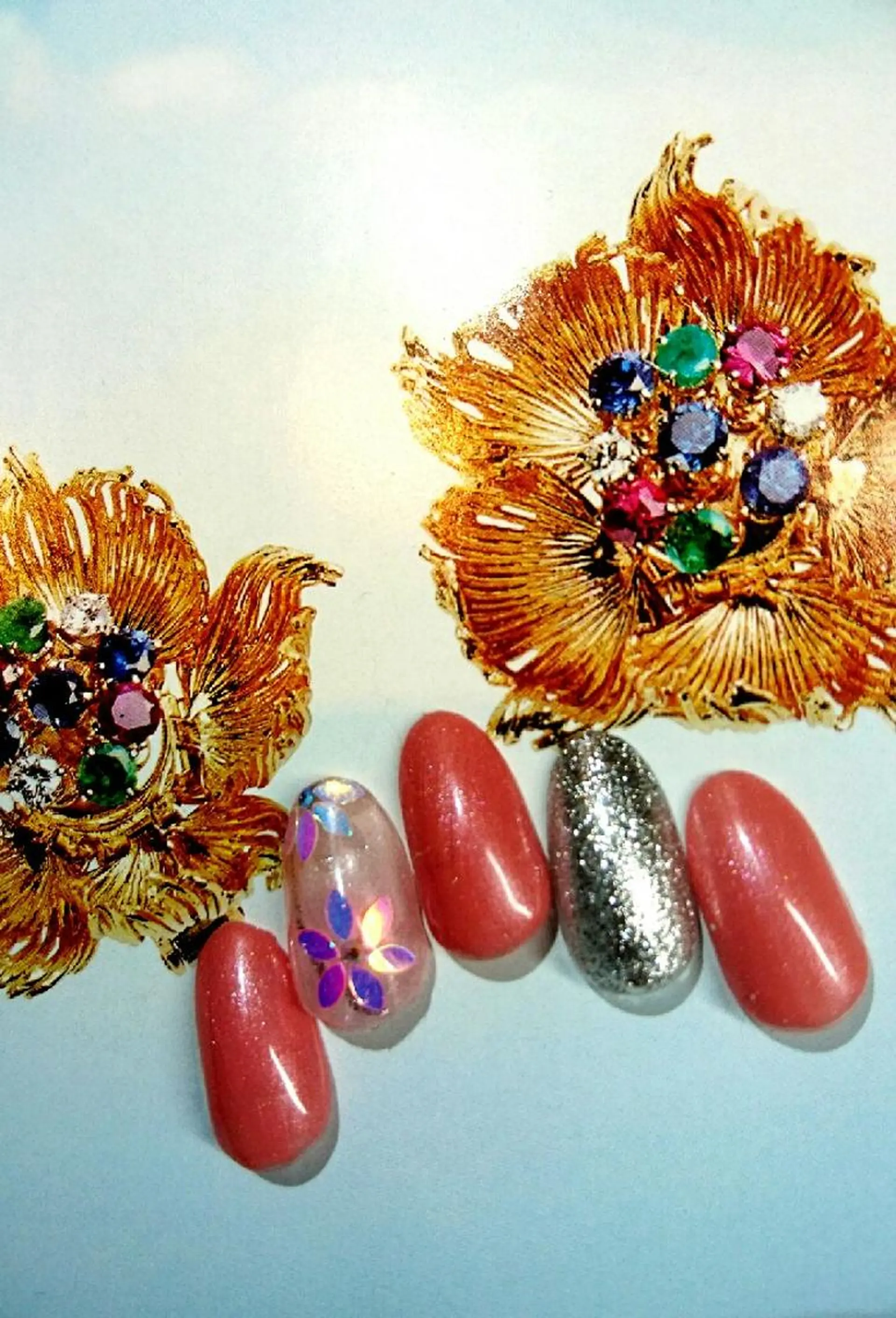 ネイル 春ネイル ティーエヌ 金山駅東口店のネイルデザイン