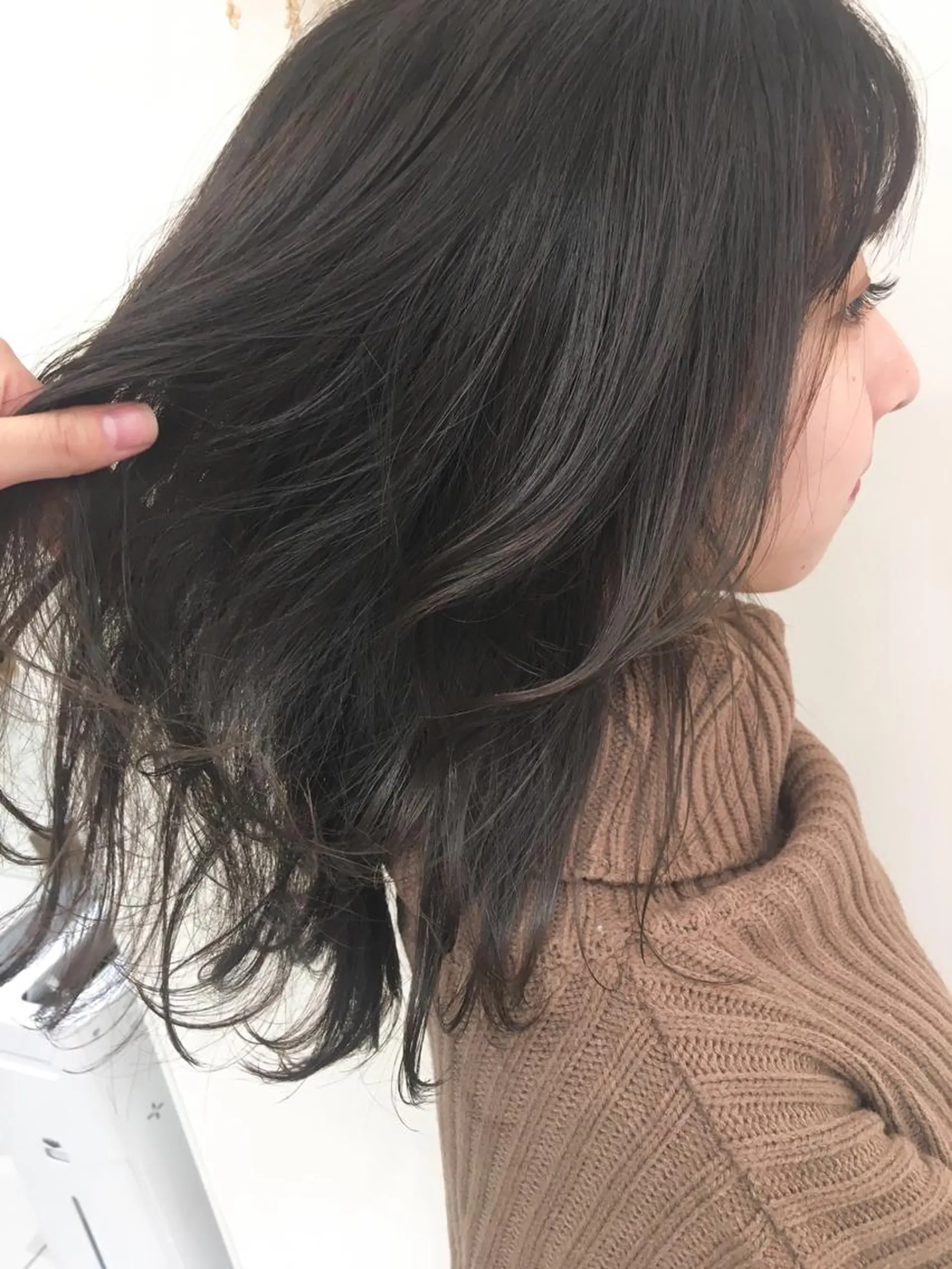 セミロング カラー パーマ ヘアアレンジ メンズ キッズ ネイル マツエク・マツパ 💎耳ツボジュエリー ×銀座美容室💎のヘアスタイル