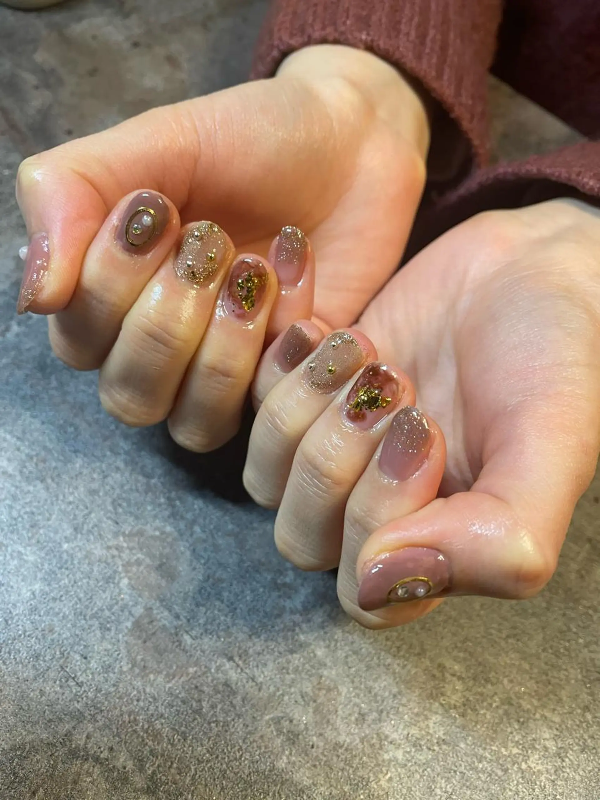 ネイル ハンドネイル りとる ちっちのネイルデザイン