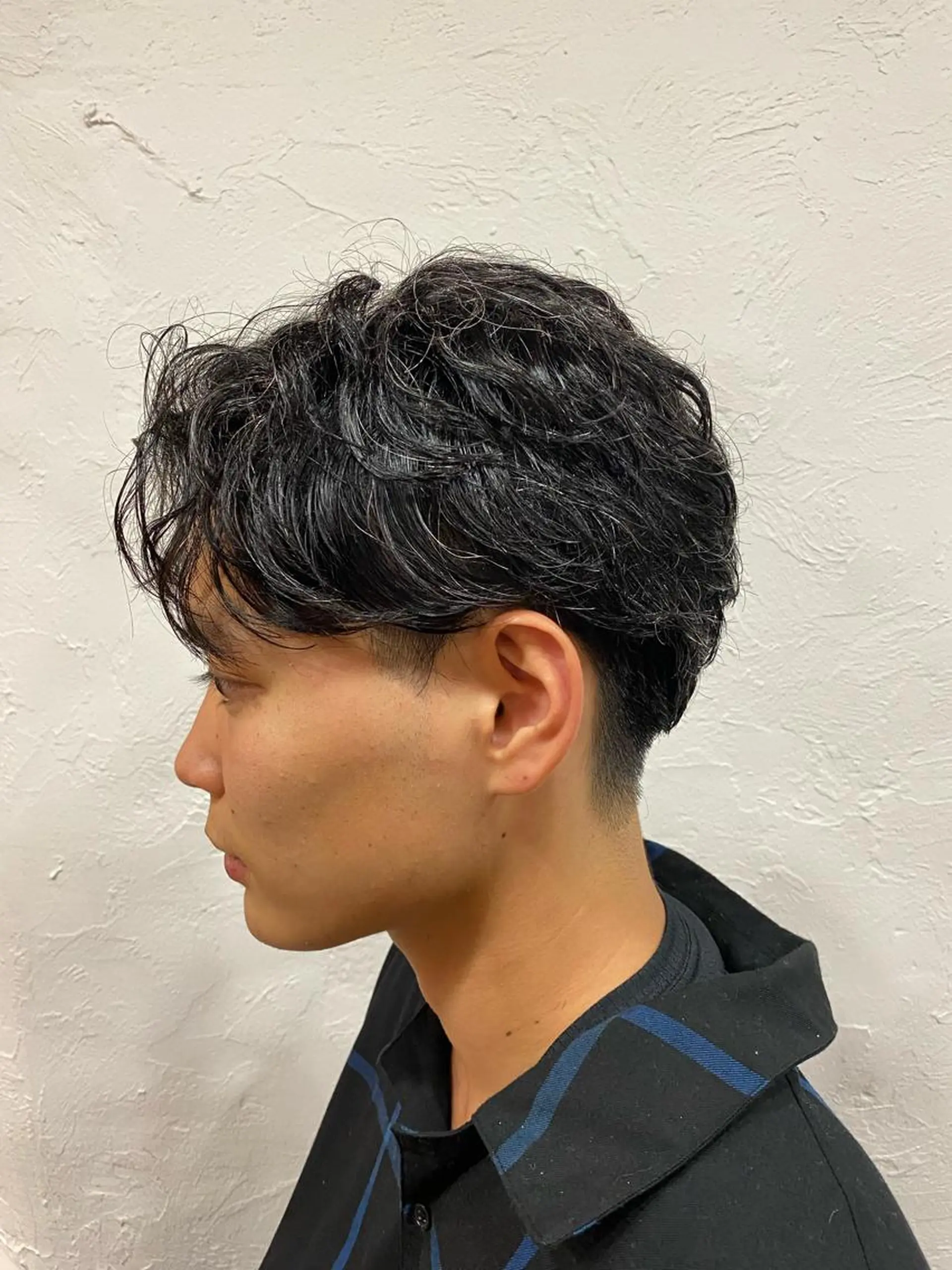 メンズ センターパート 宮澤弘一/大宮/ 髪質改善/完全個室のヘアスタイル